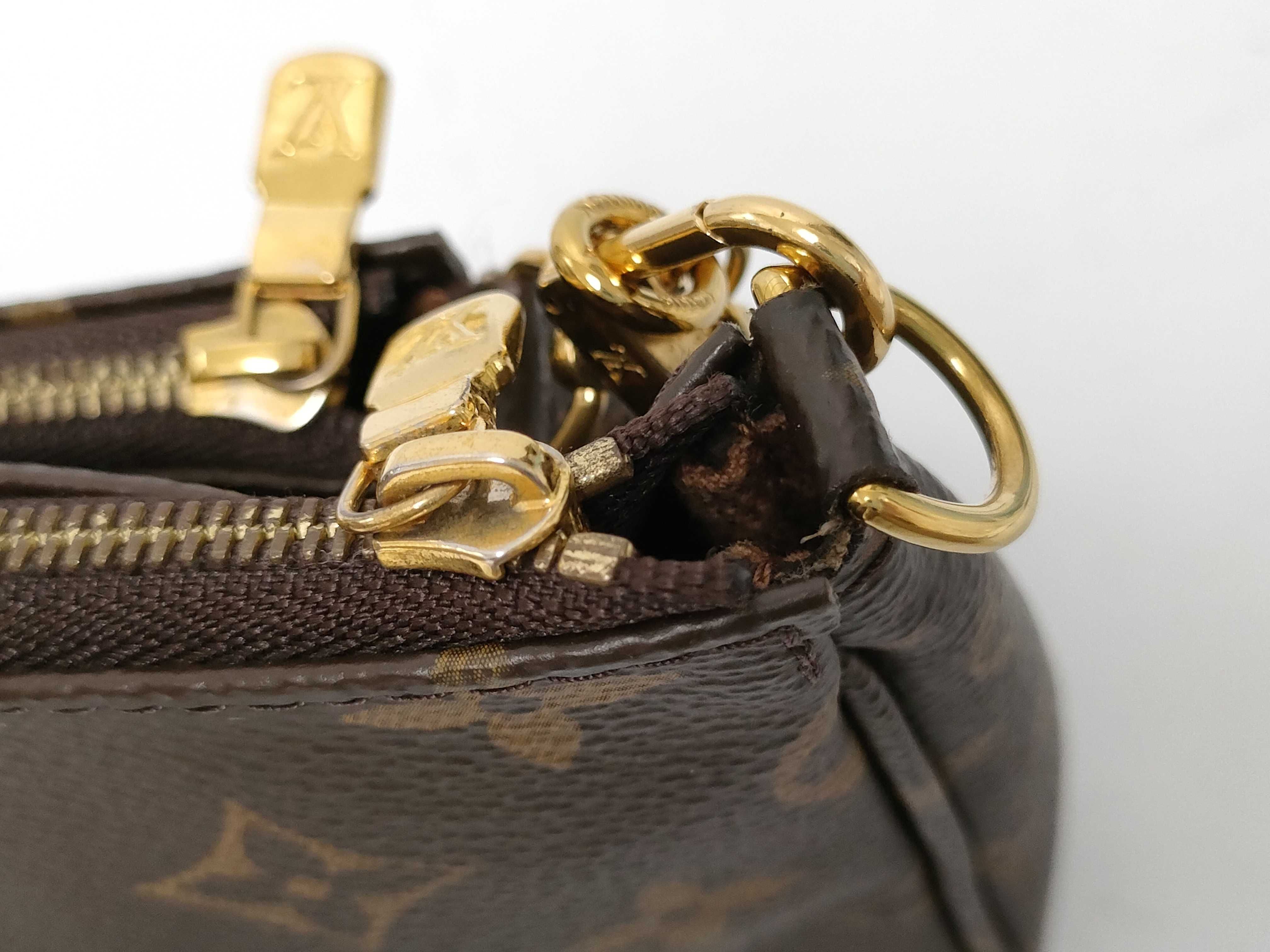 Monogram Louis Vuitton M44840 Monogram Multi Pochette Accessoires 2-Way Shoulder Bag Pouch — view 7