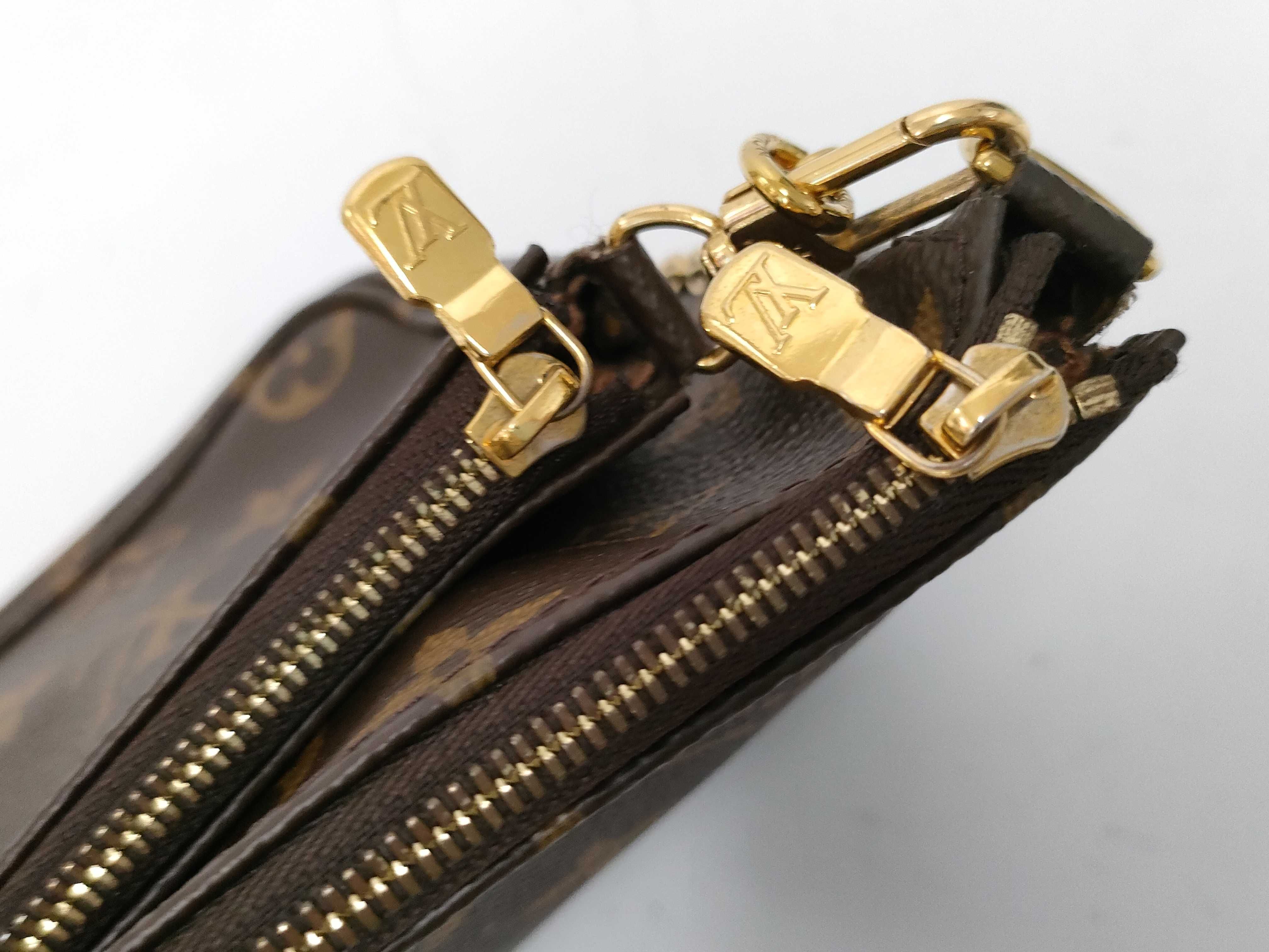 Monogram Louis Vuitton M44840 Monogram Multi Pochette Accessoires 2-Way Shoulder Bag Pouch — view 8