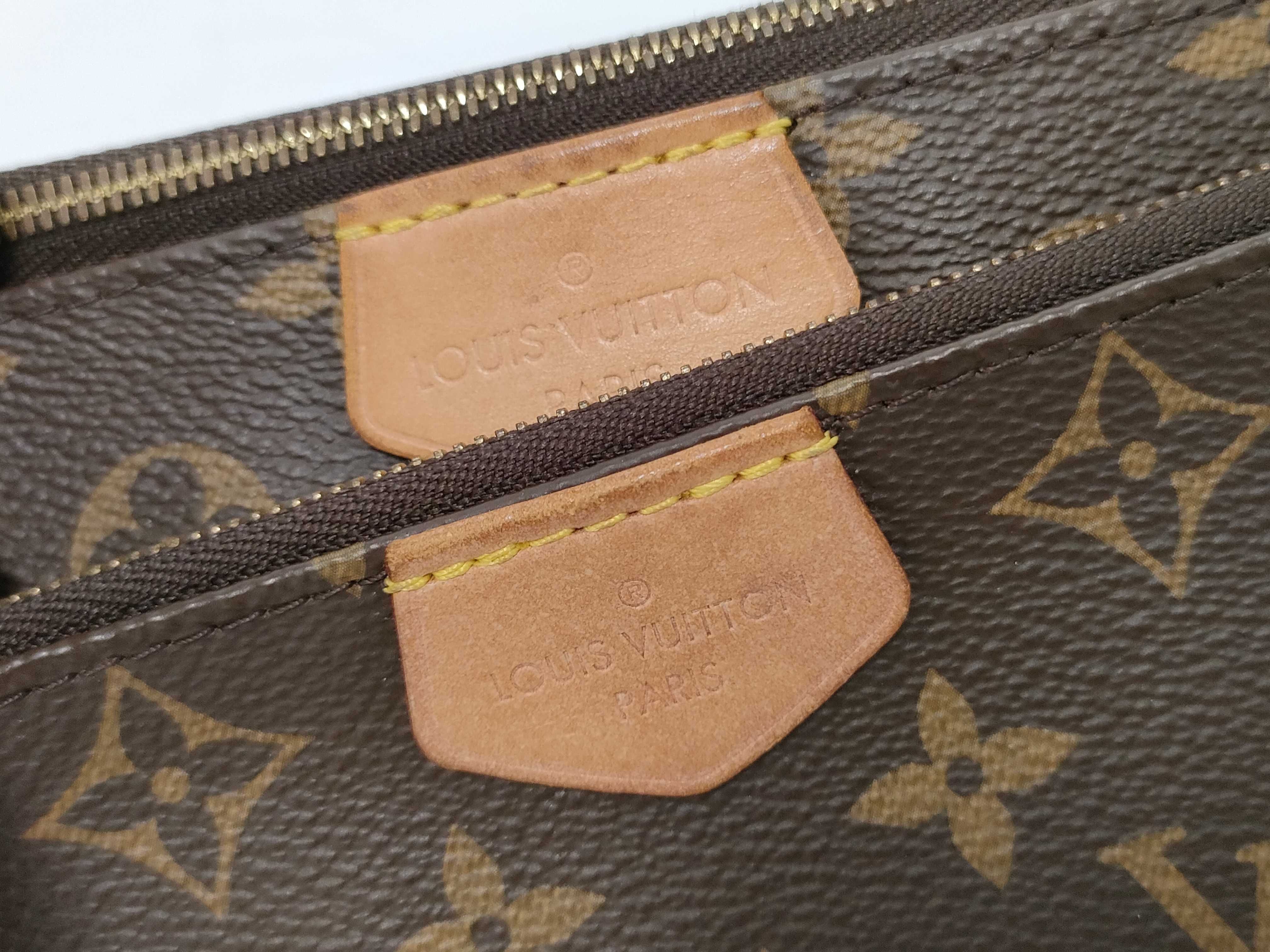 Monogram Louis Vuitton M44840 Monogram Multi Pochette Accessoires 2-Way Shoulder Bag Pouch — view 9