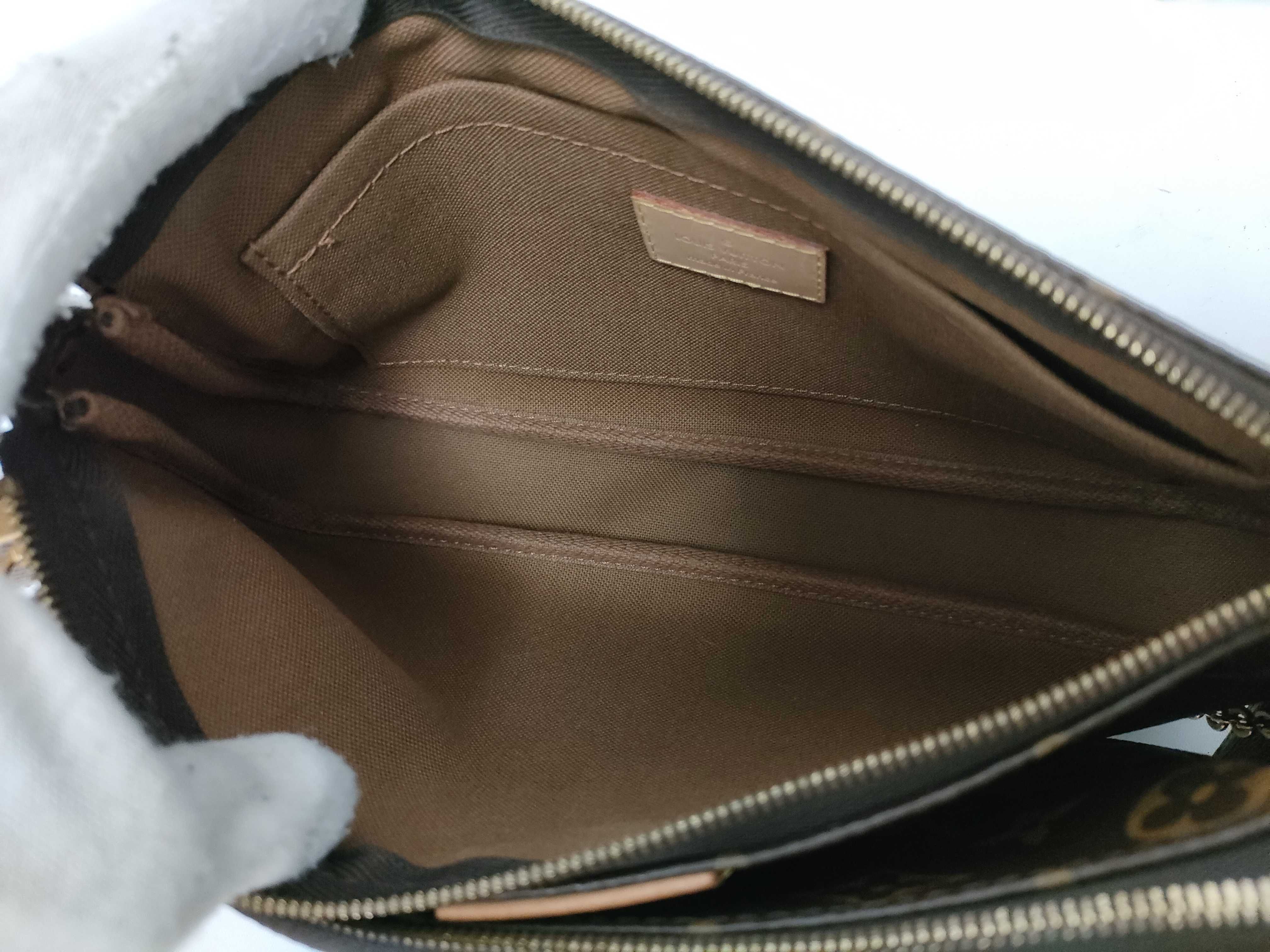 Monogram Louis Vuitton M44840 Monogram Multi Pochette Accessoires 2-Way Shoulder Bag Pouch — view 10