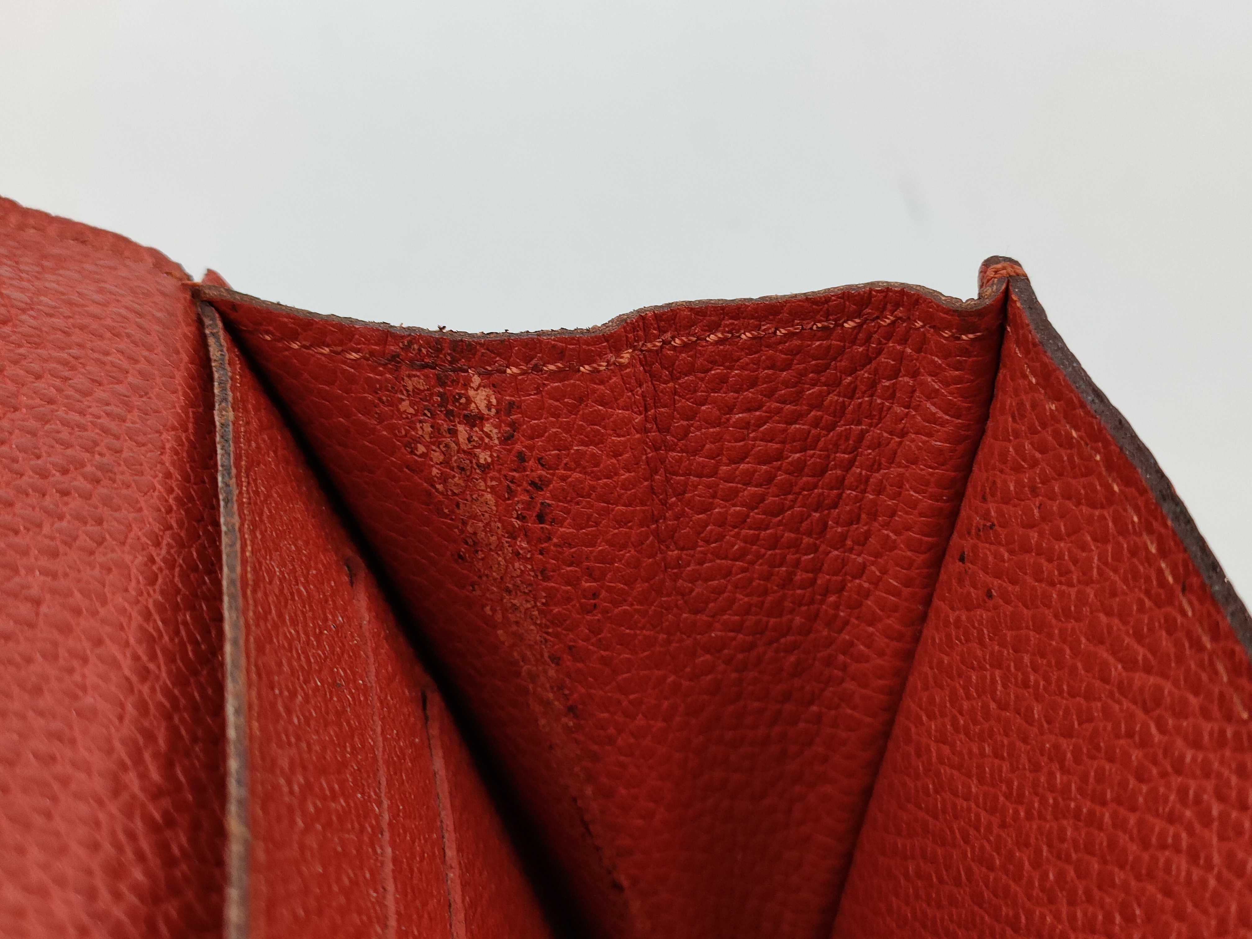 Monogram Empreinte Portefeuille Curieuse M60302 Empreinte Red Coin Case Embossed Initial Wallet — view 10