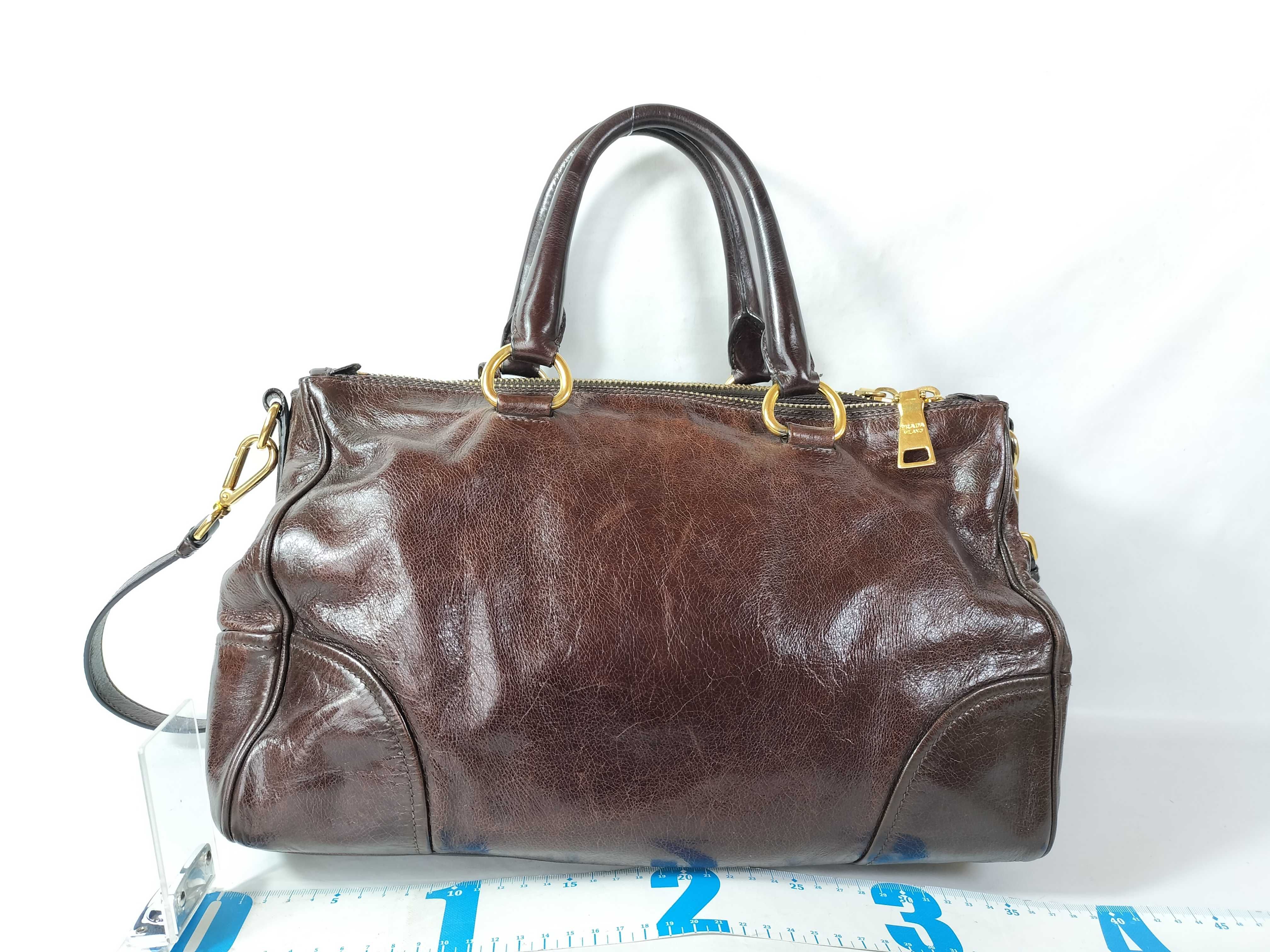 Vitello Shine Morocco Color Handbag — view 2
