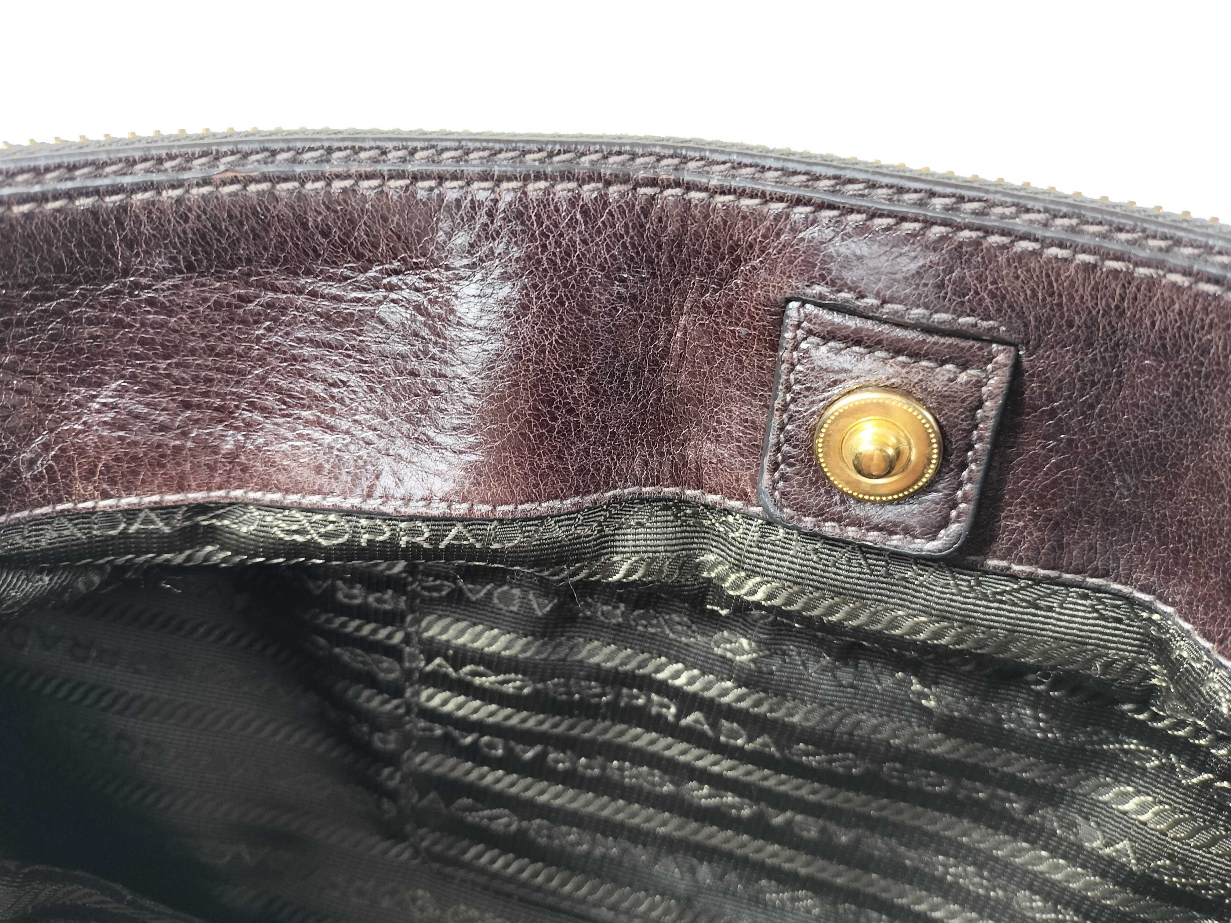 Vitello Shine Morocco Color Handbag — view 12