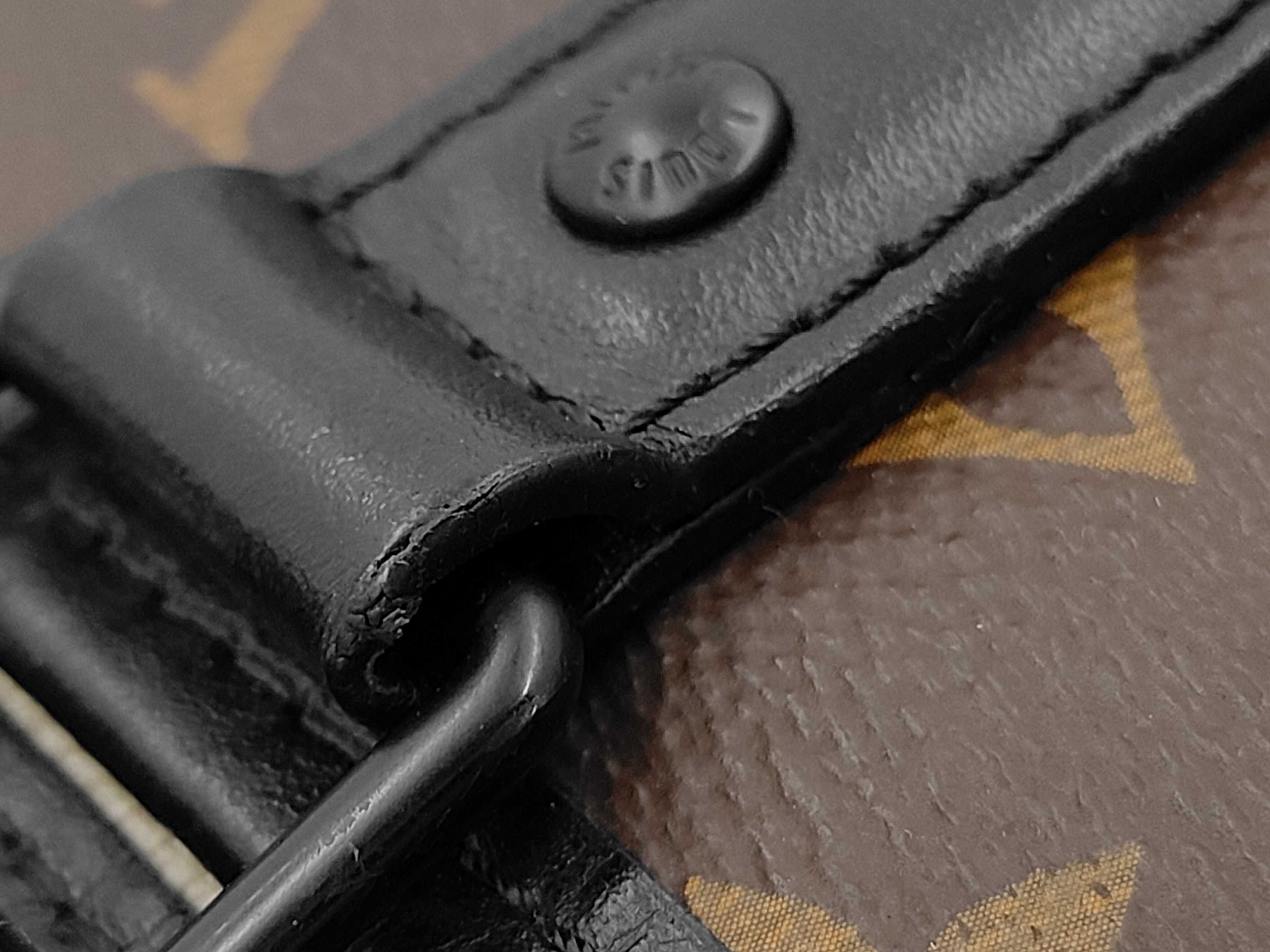 Monogram Macassar Weekend PM Handbag — view 6