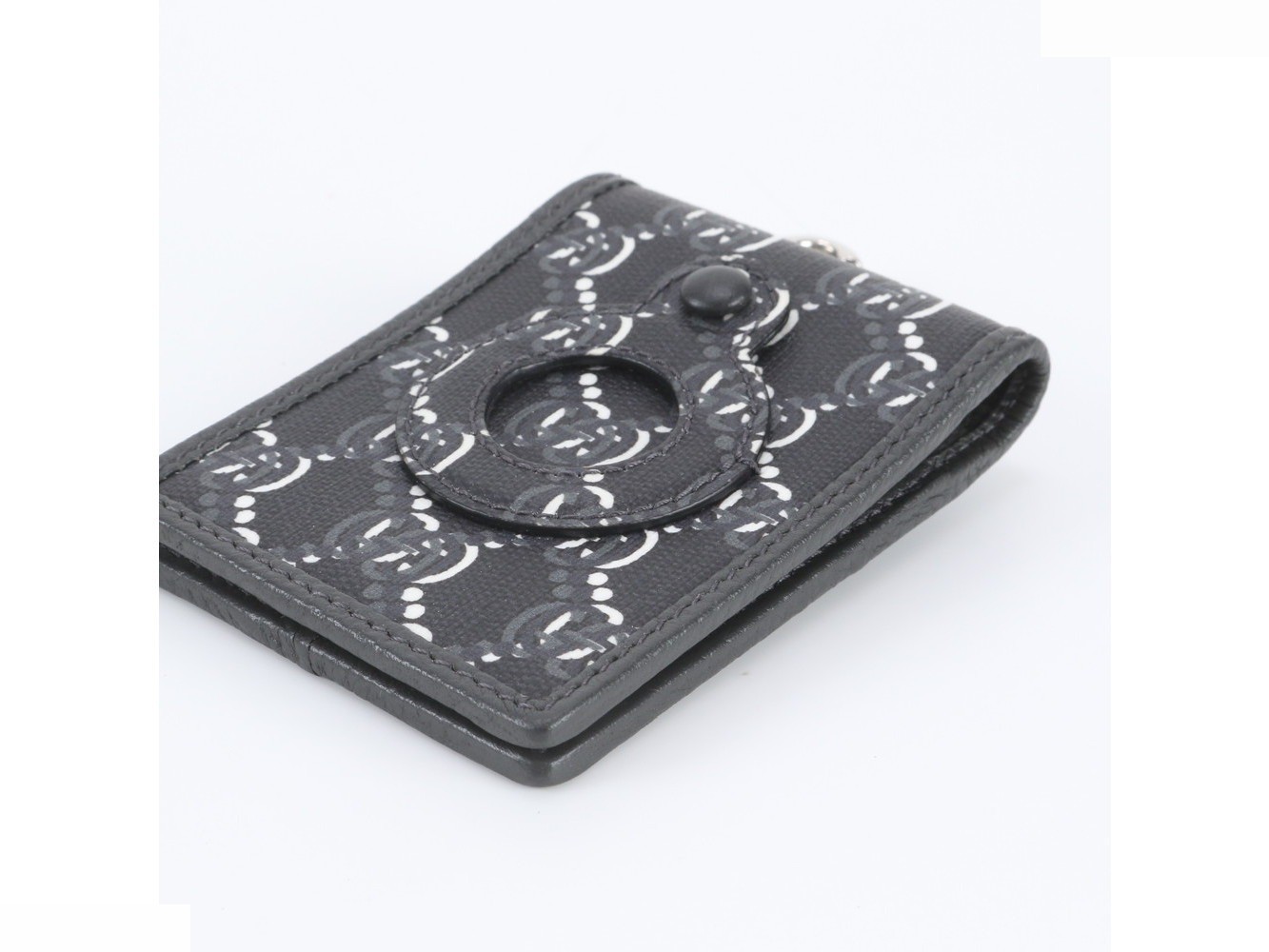 GG Shadow AirTag Leather Card Case — view 3