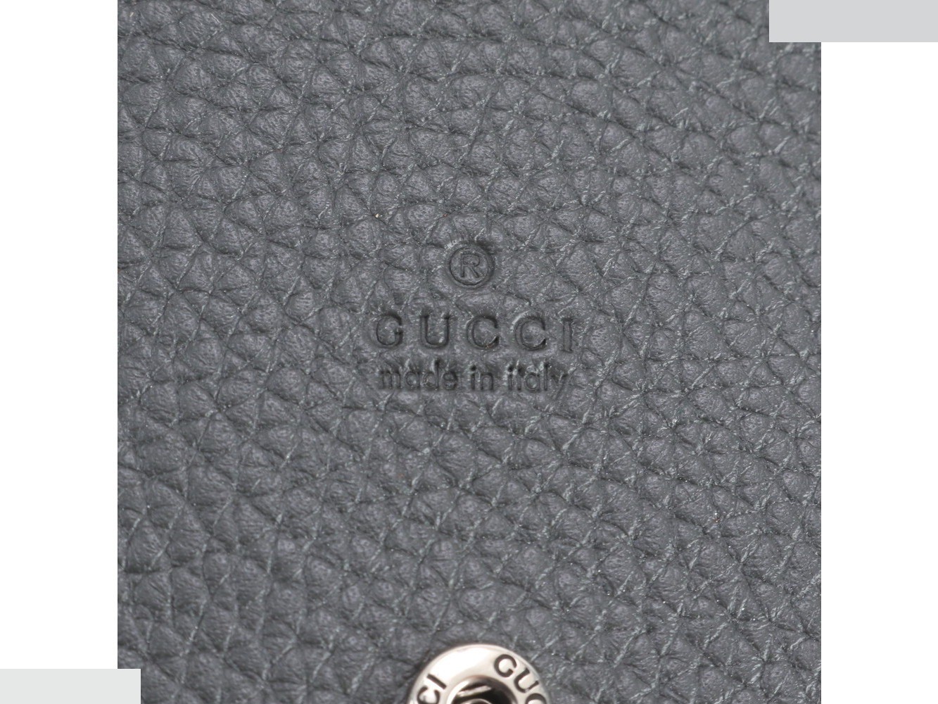 GG Shadow AirTag Leather Card Case — view 7