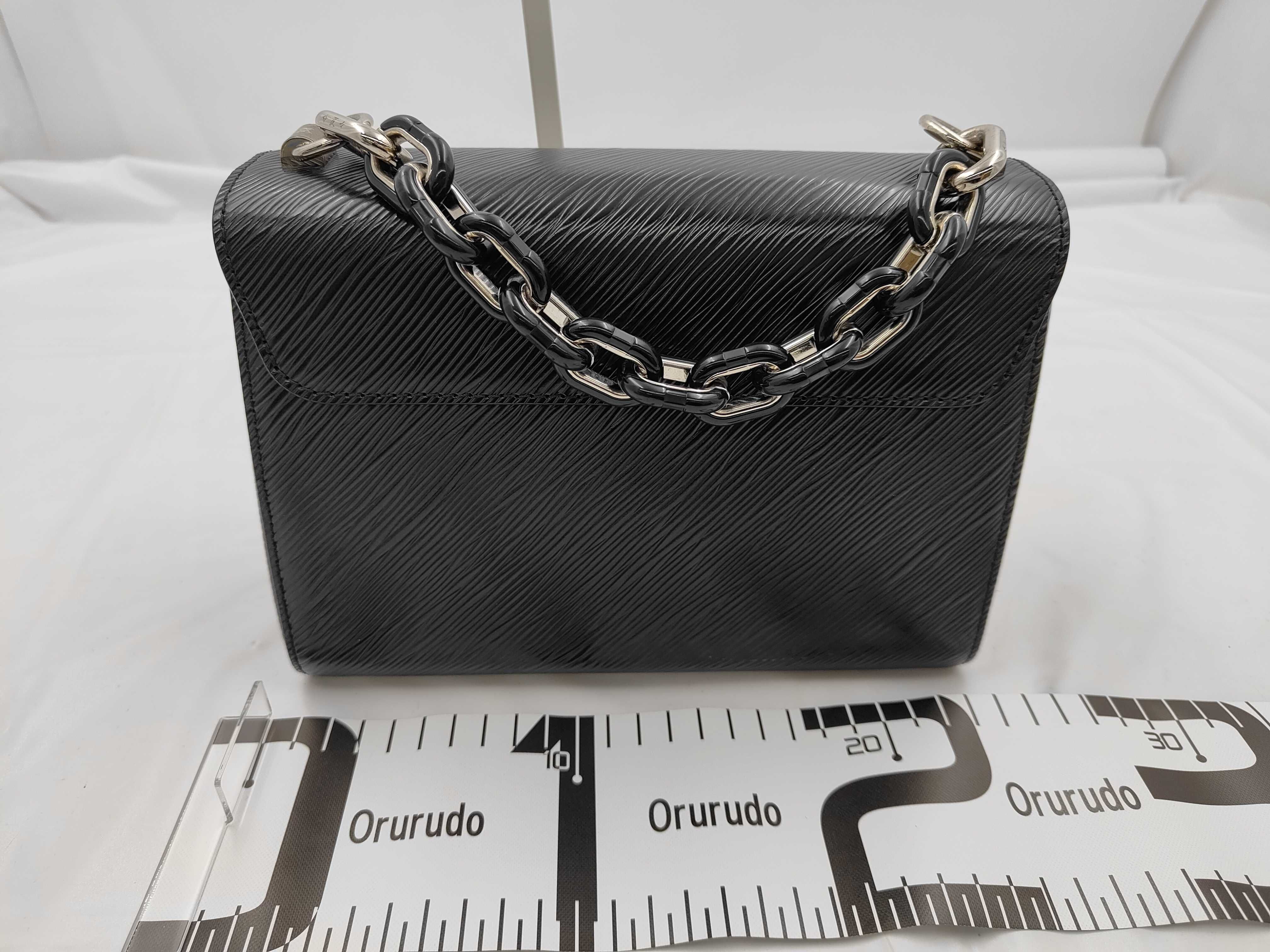 Yayoi Kusama LV x YK Epi Twist MM Infinite Dot 2-way Chain Shoulder Bag M21694 Black Shoulder Bag — view 2