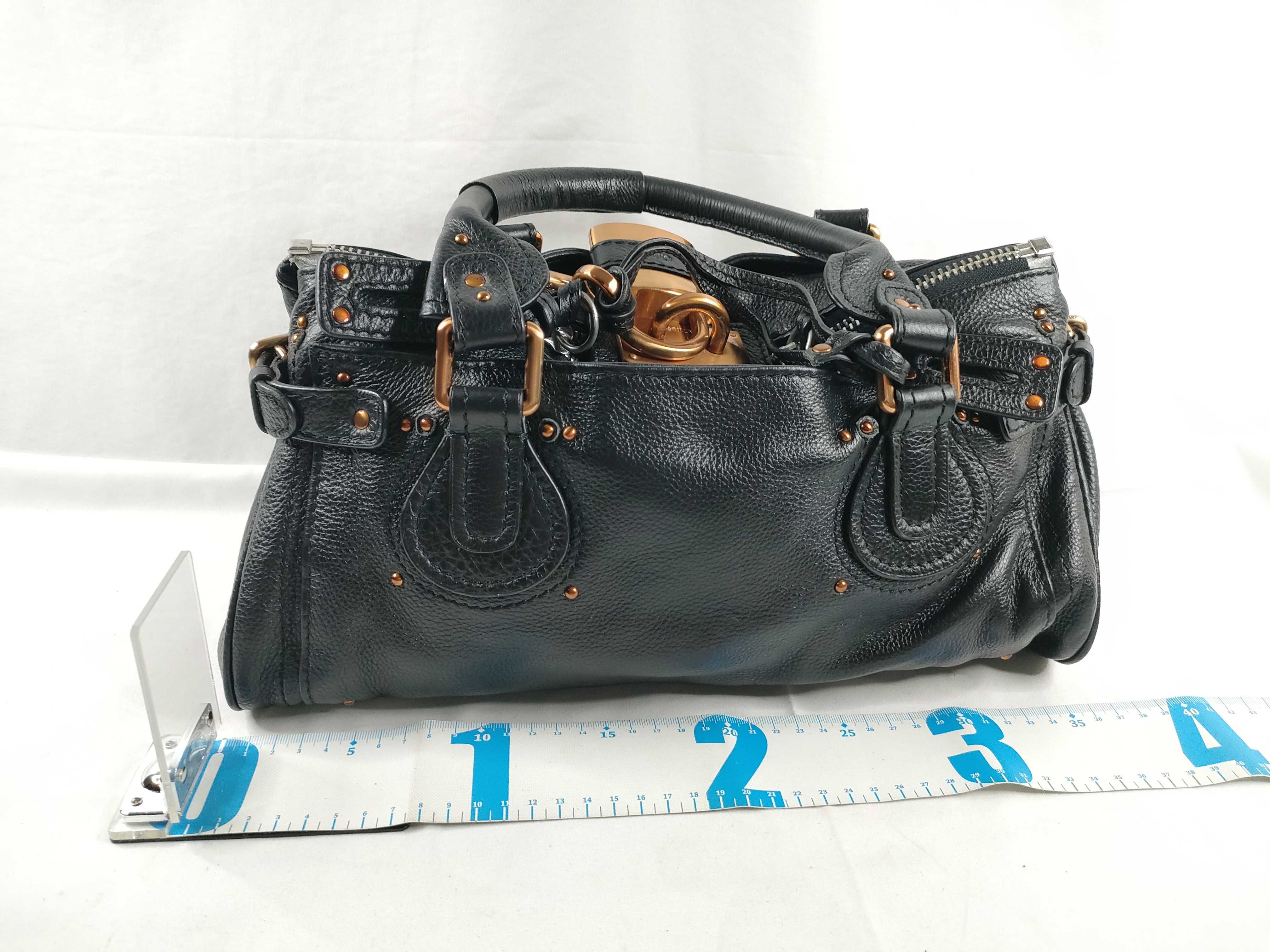 Paddington handbag with key and padlock — view 2