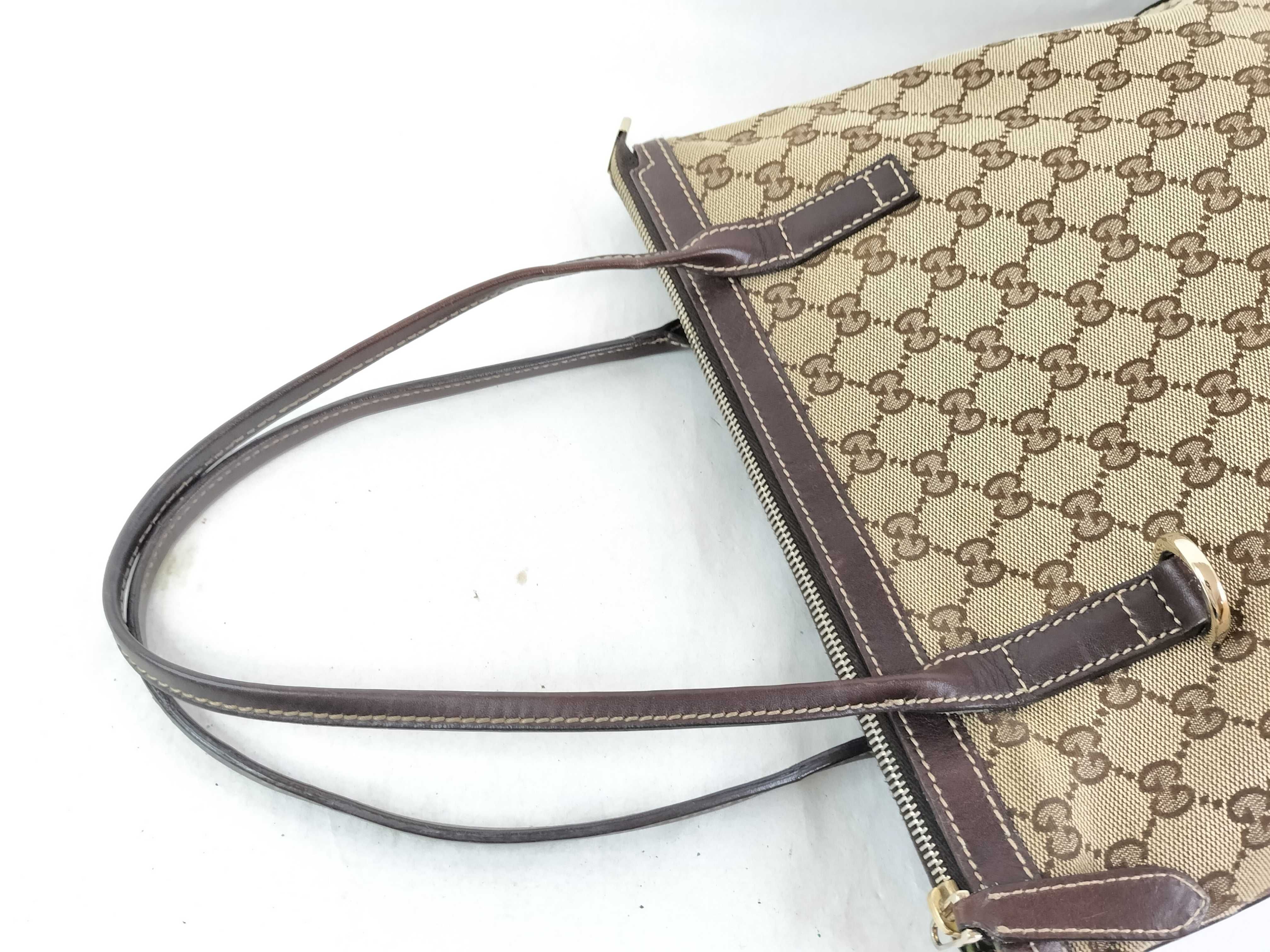 GG Canvas 182492 Tote Bag with G Hardware — view 5