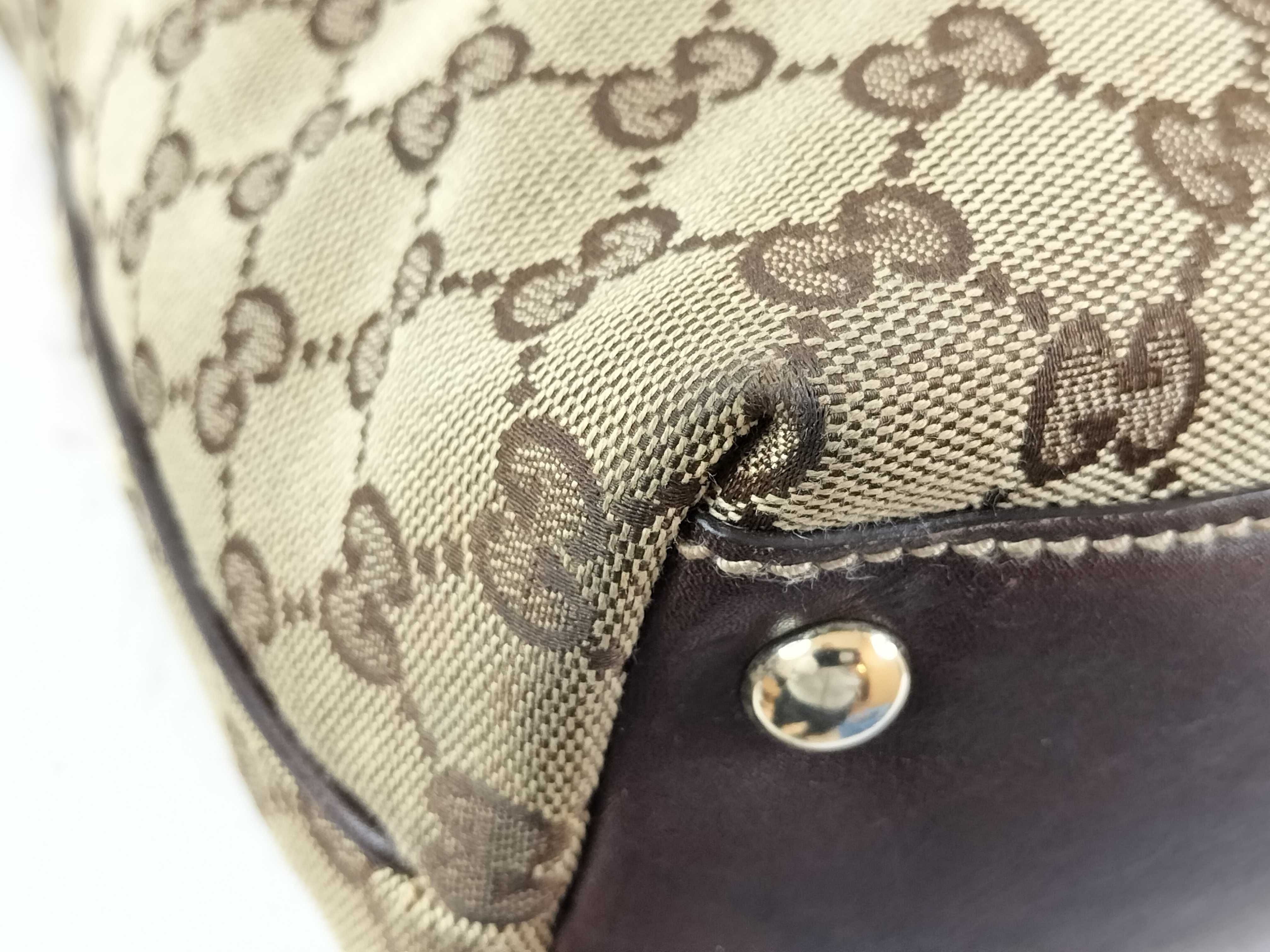 GG Canvas 182492 Tote Bag with G Hardware — view 6