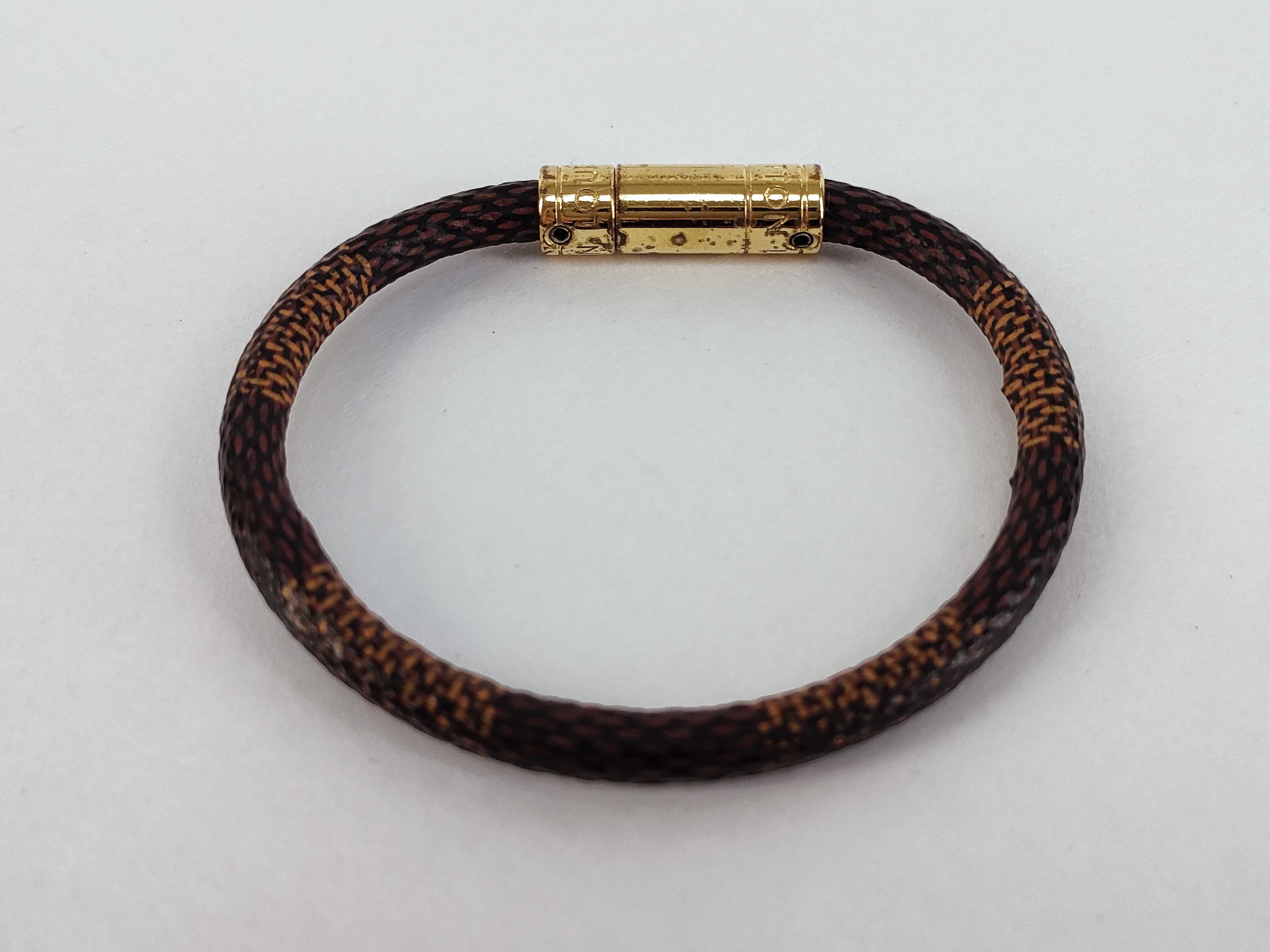 Damier Vuitton bangle bracelet bangle — view 2
