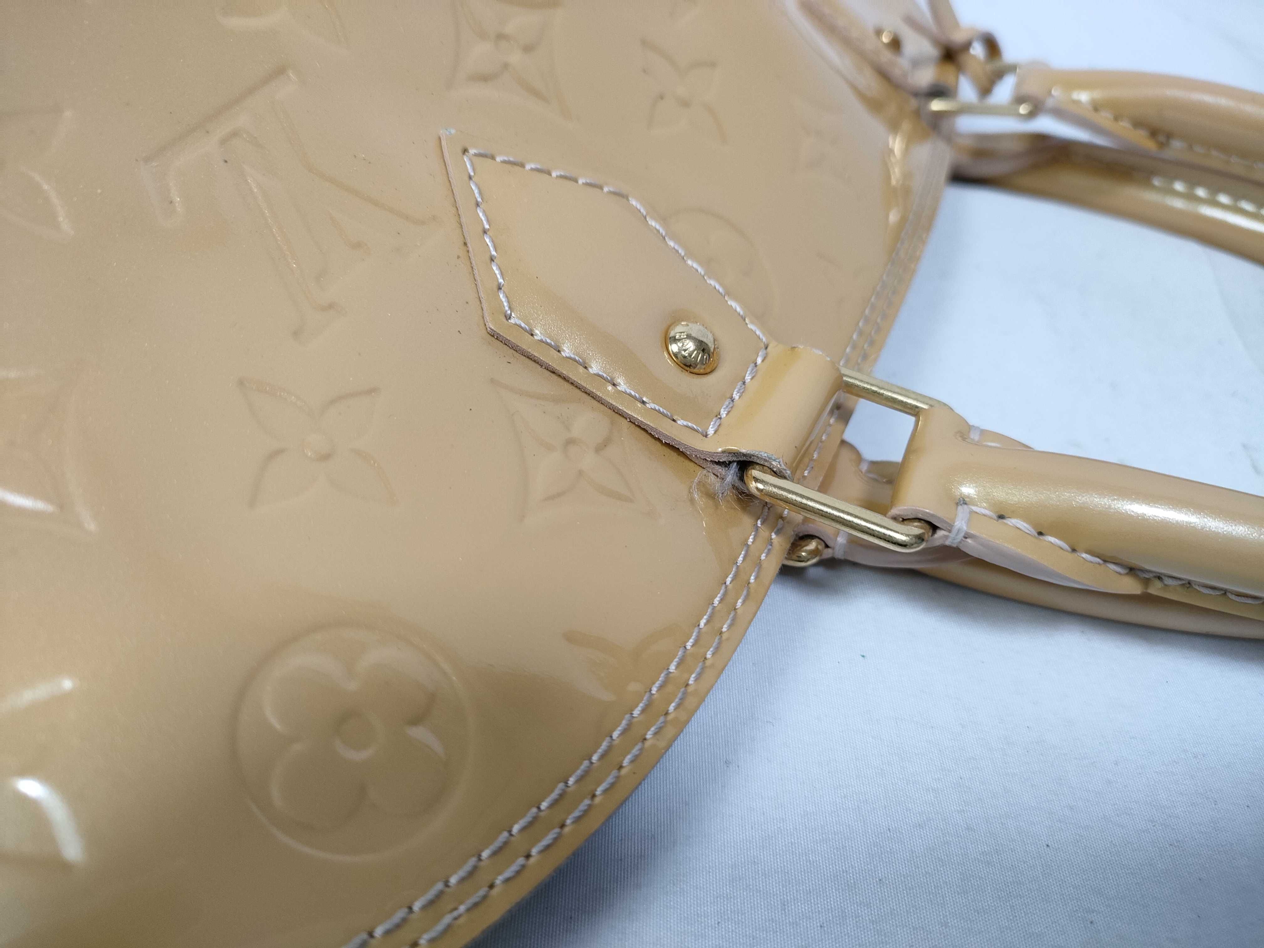Vernis Alma GM Vernis Yellow Handbag — view 11