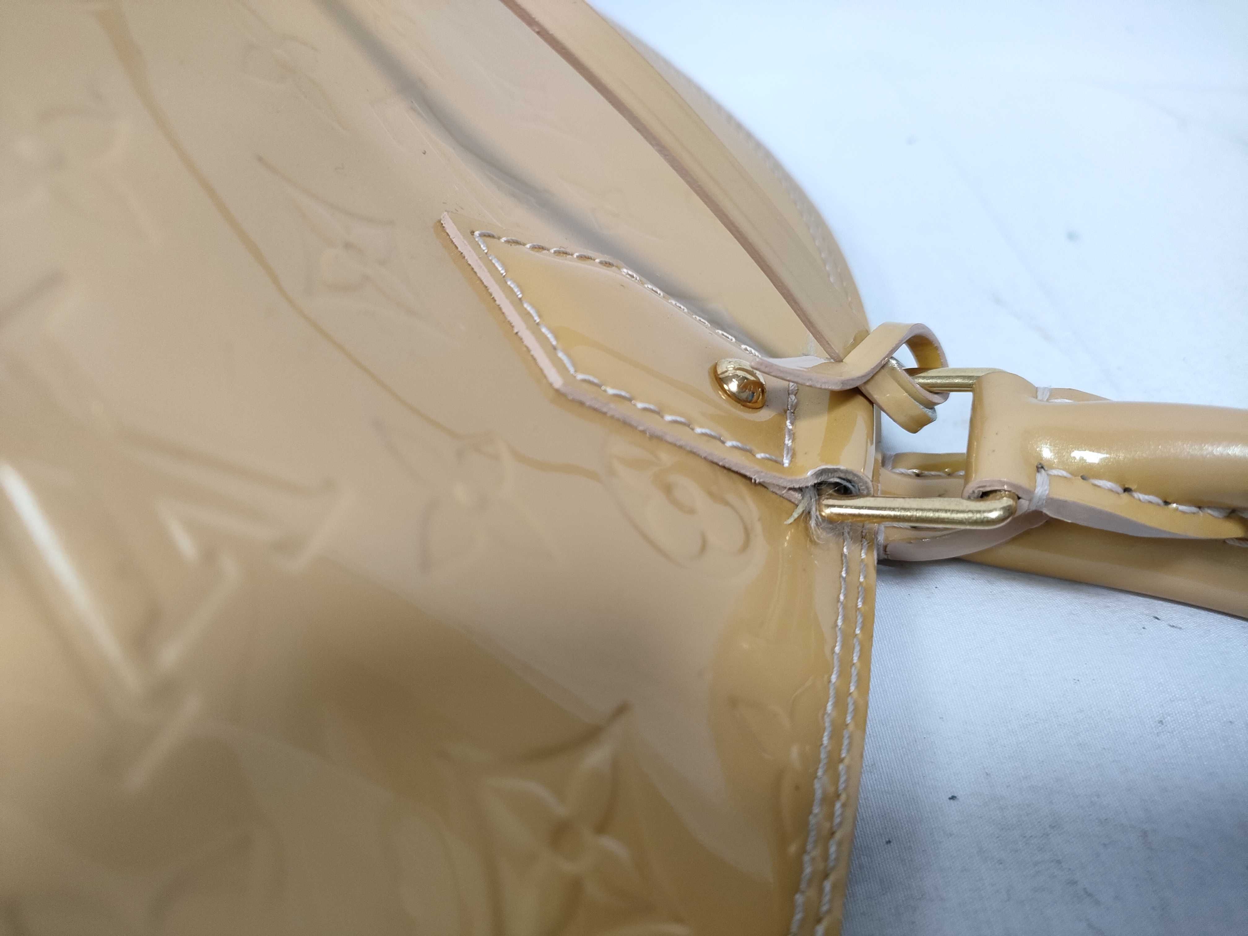 Vernis Alma GM Vernis Yellow Handbag — view 13