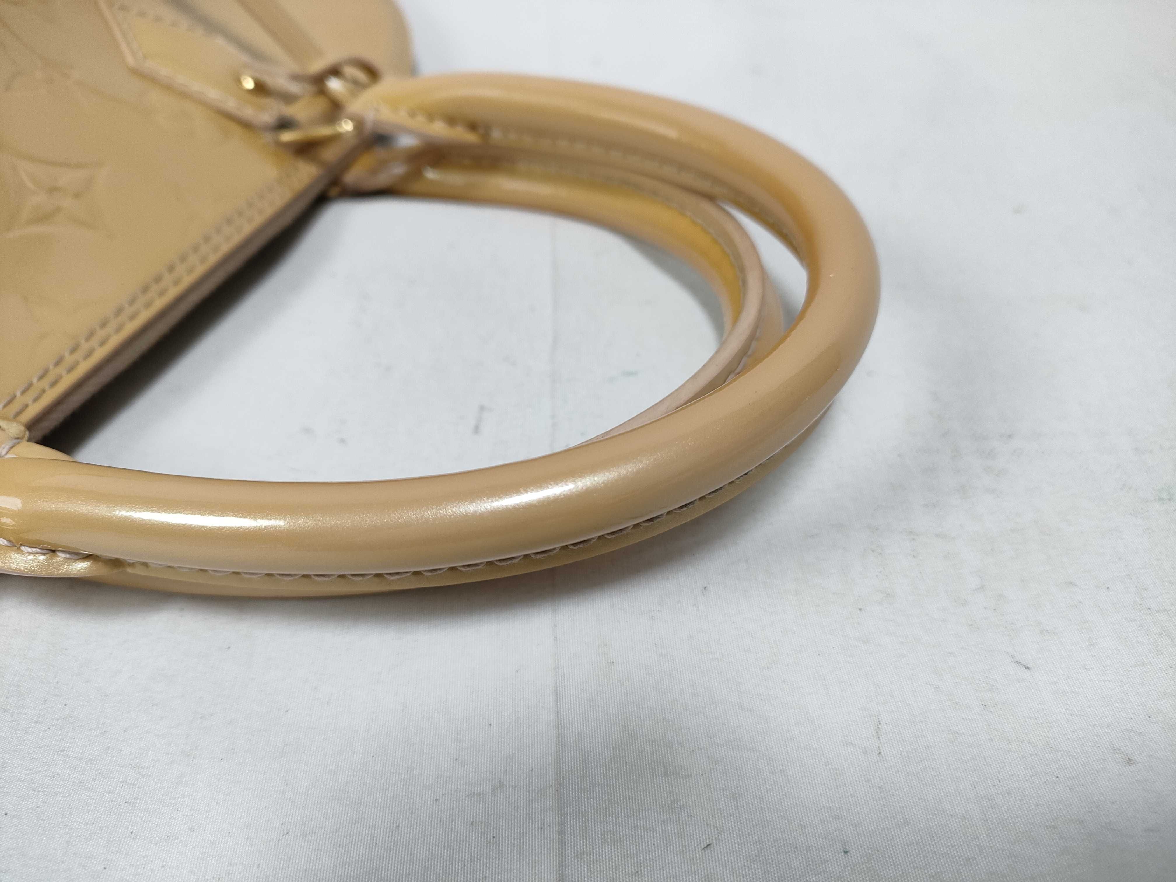 Vernis Alma GM Vernis Yellow Handbag — view 9