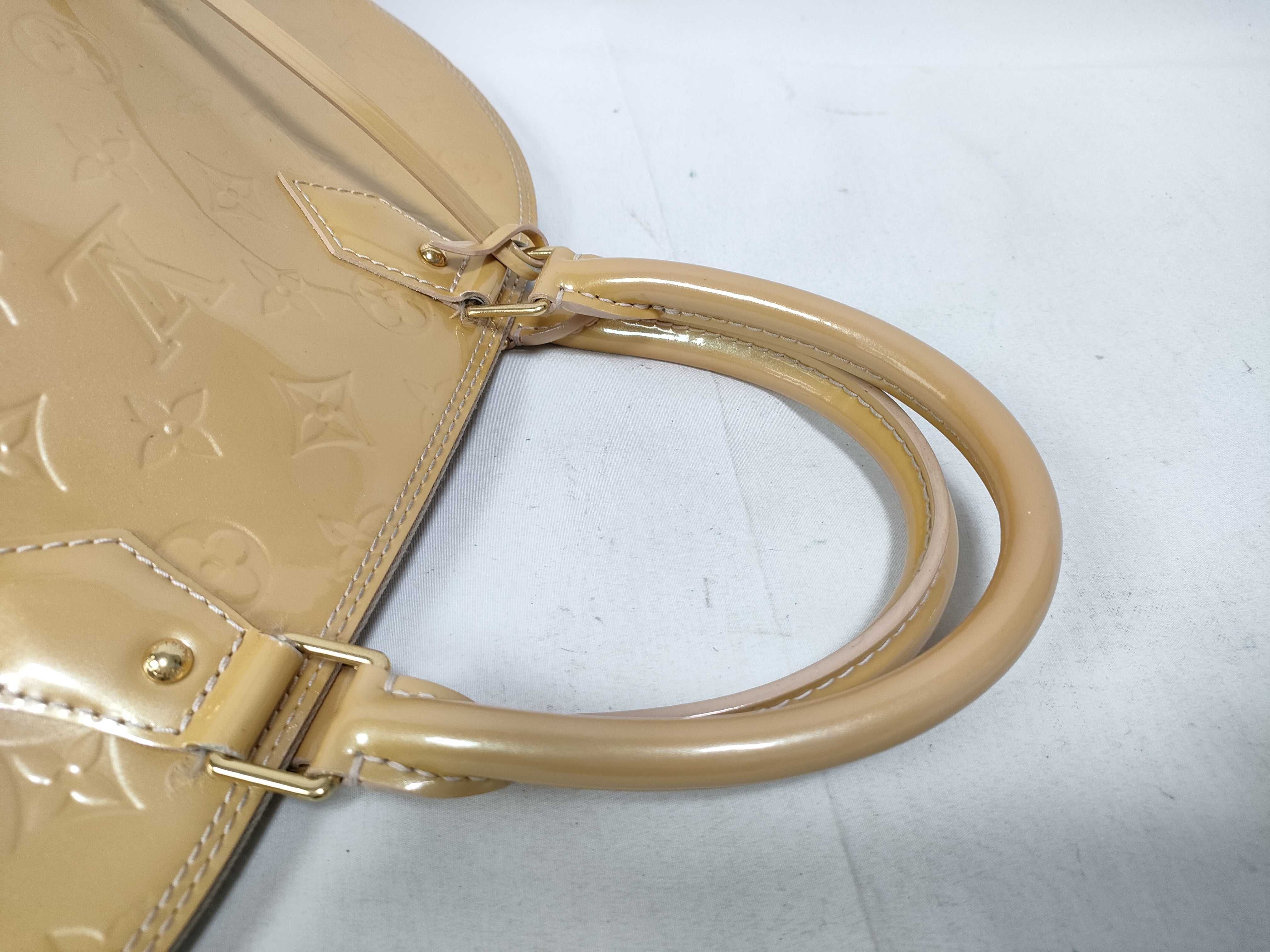 Vernis Alma GM Vernis Yellow Handbag — view 10