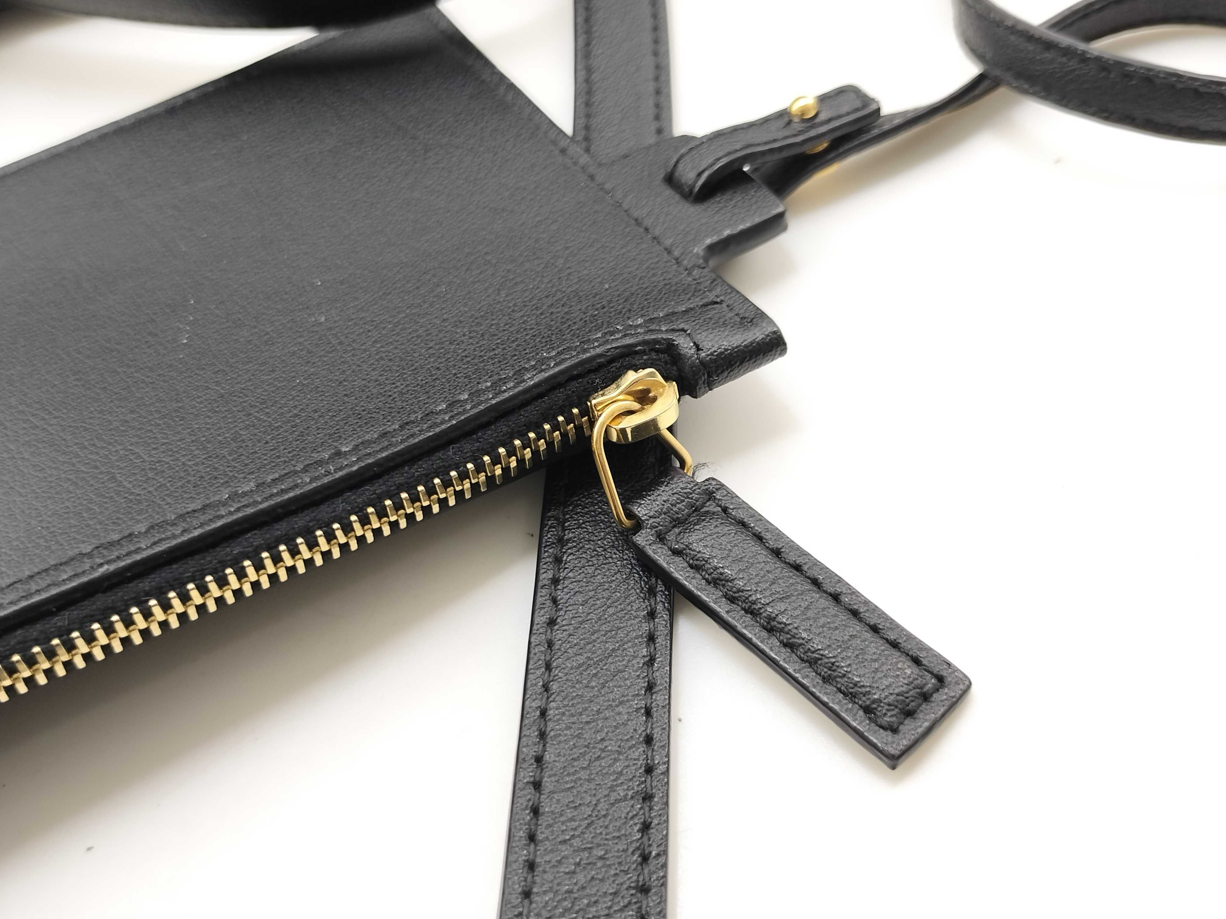 Sac Shopping Tote Bag, Black Leather, 394195 Tote Bag — view 14