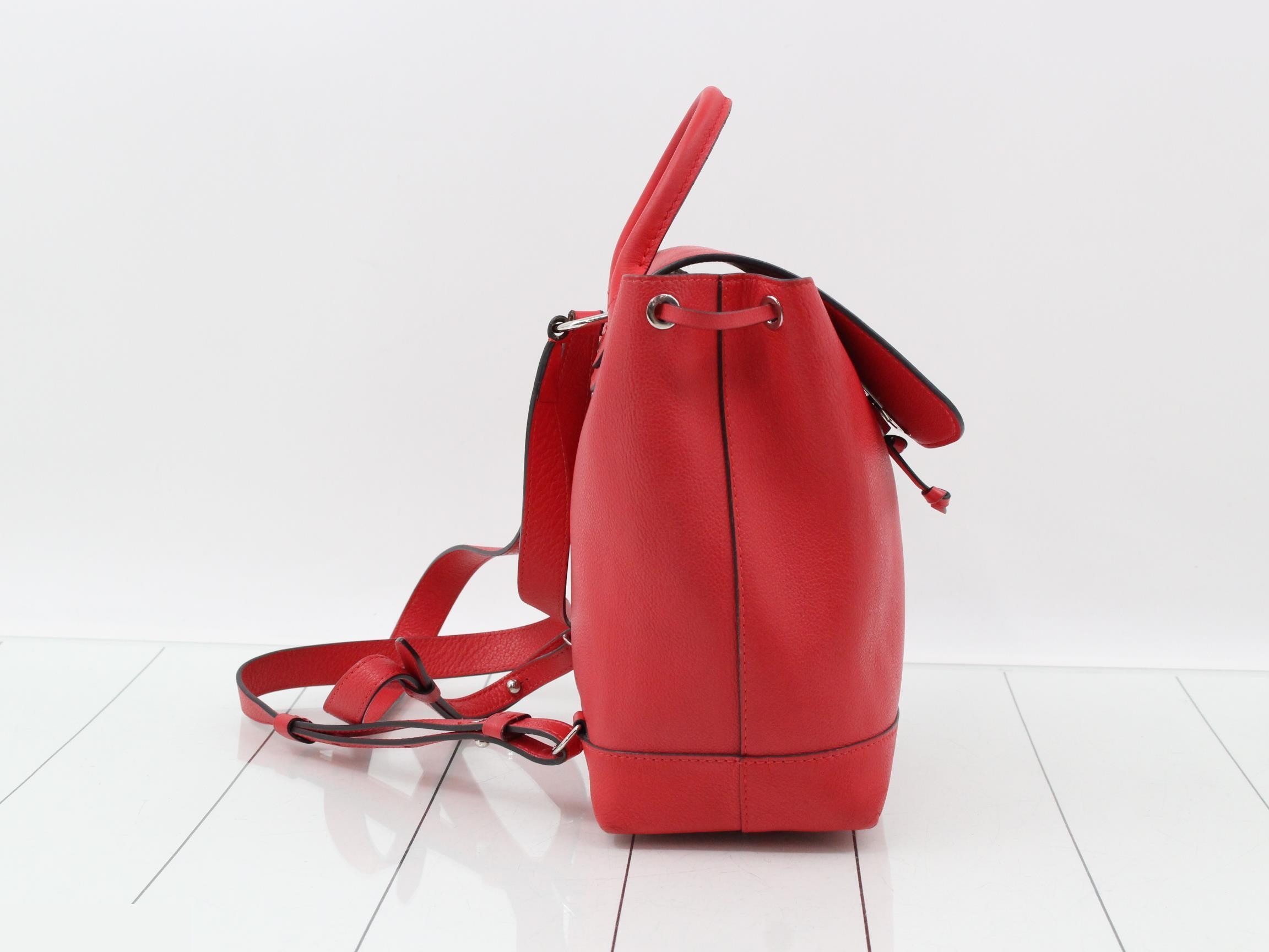 Lockme Backpack (Red) — view 4