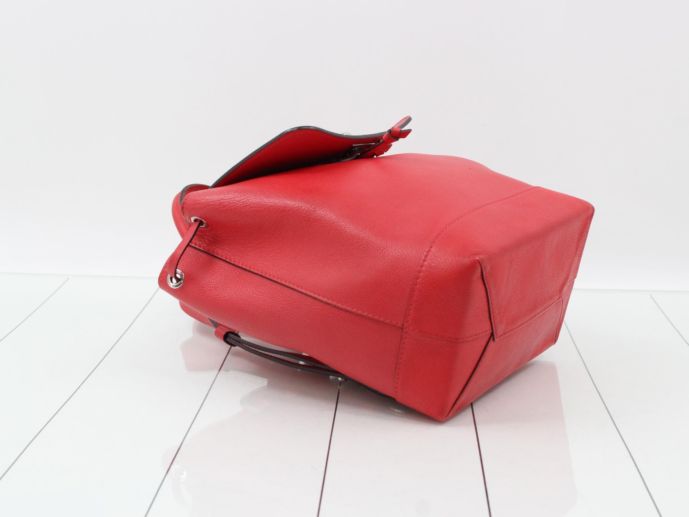 Lockme Backpack (Red) — view 5