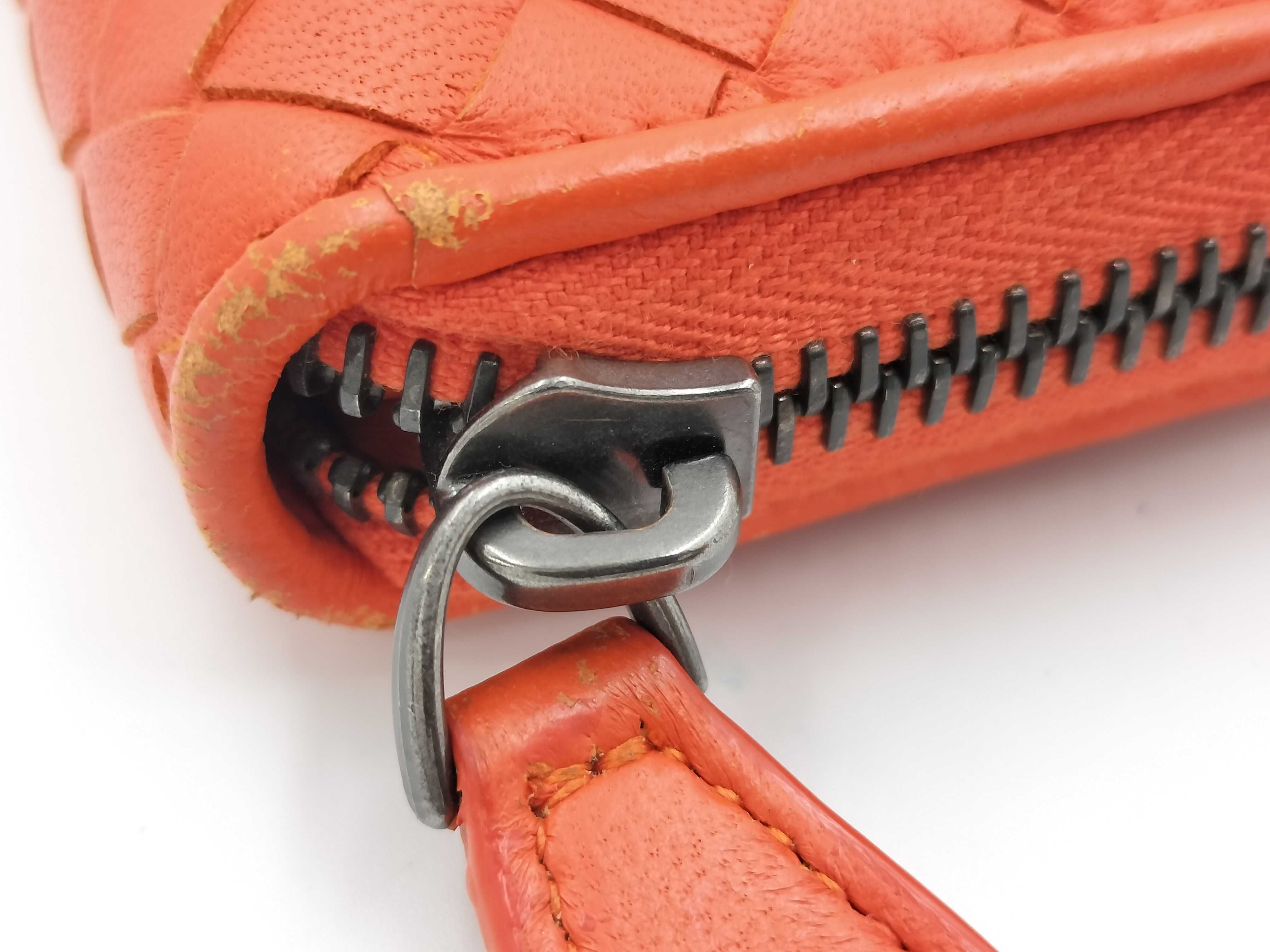 Intrecciato Round Zipper Long Wallet — view 12