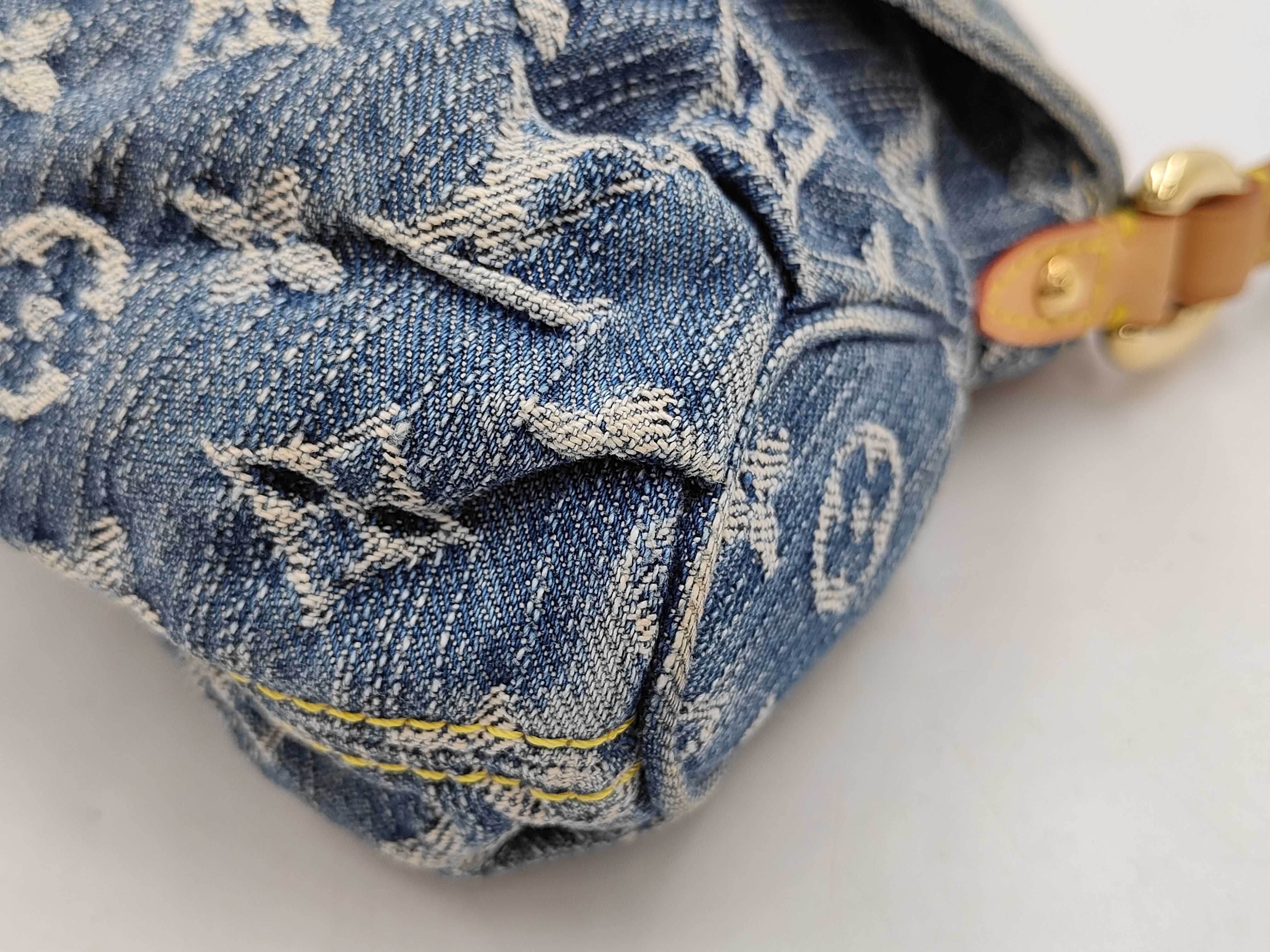 LV Denim Mini Britty Shoulder Bag — view 6