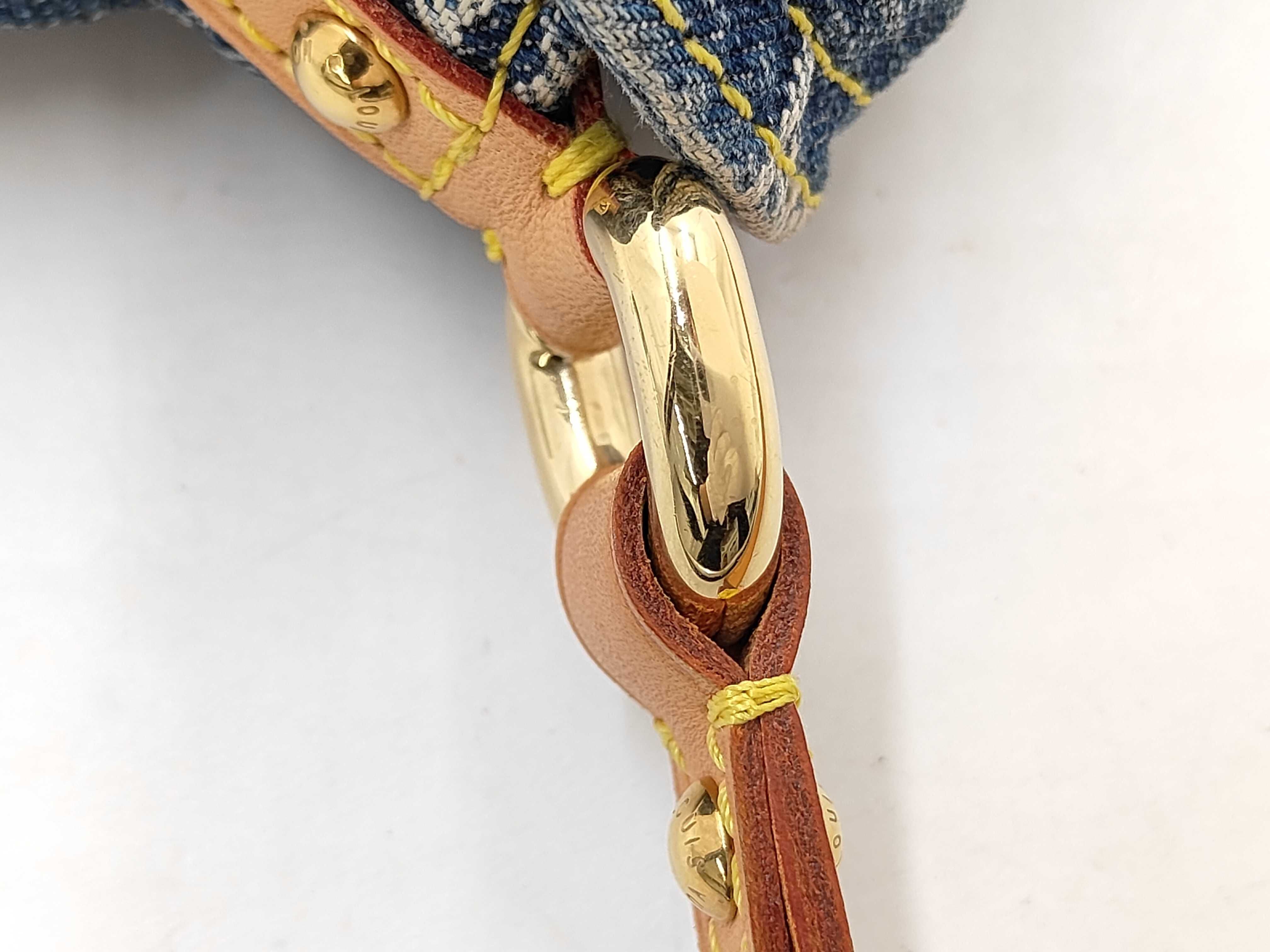 LV Denim Mini Britty Shoulder Bag — view 7