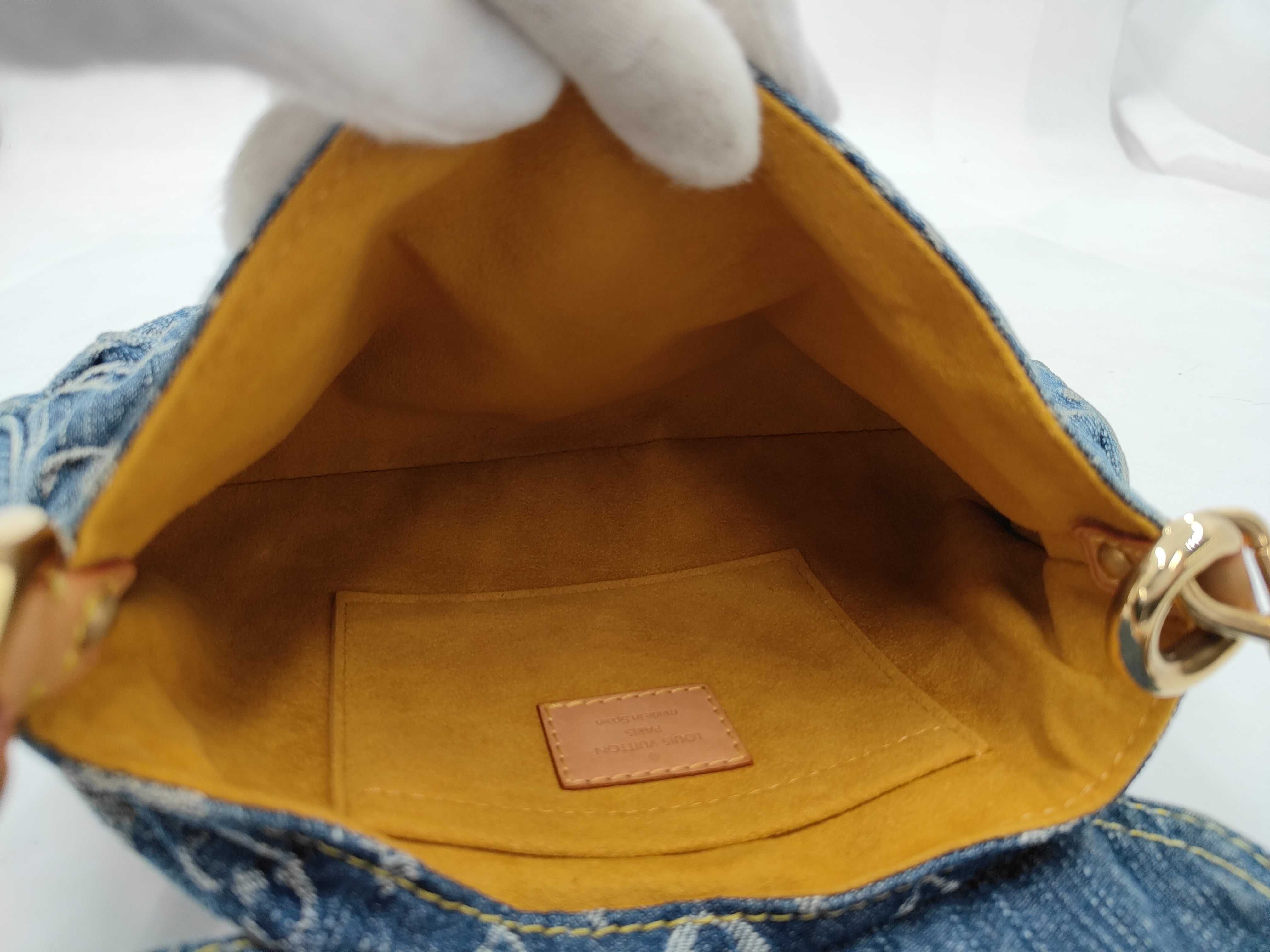 LV Denim Mini Britty Shoulder Bag — view 9