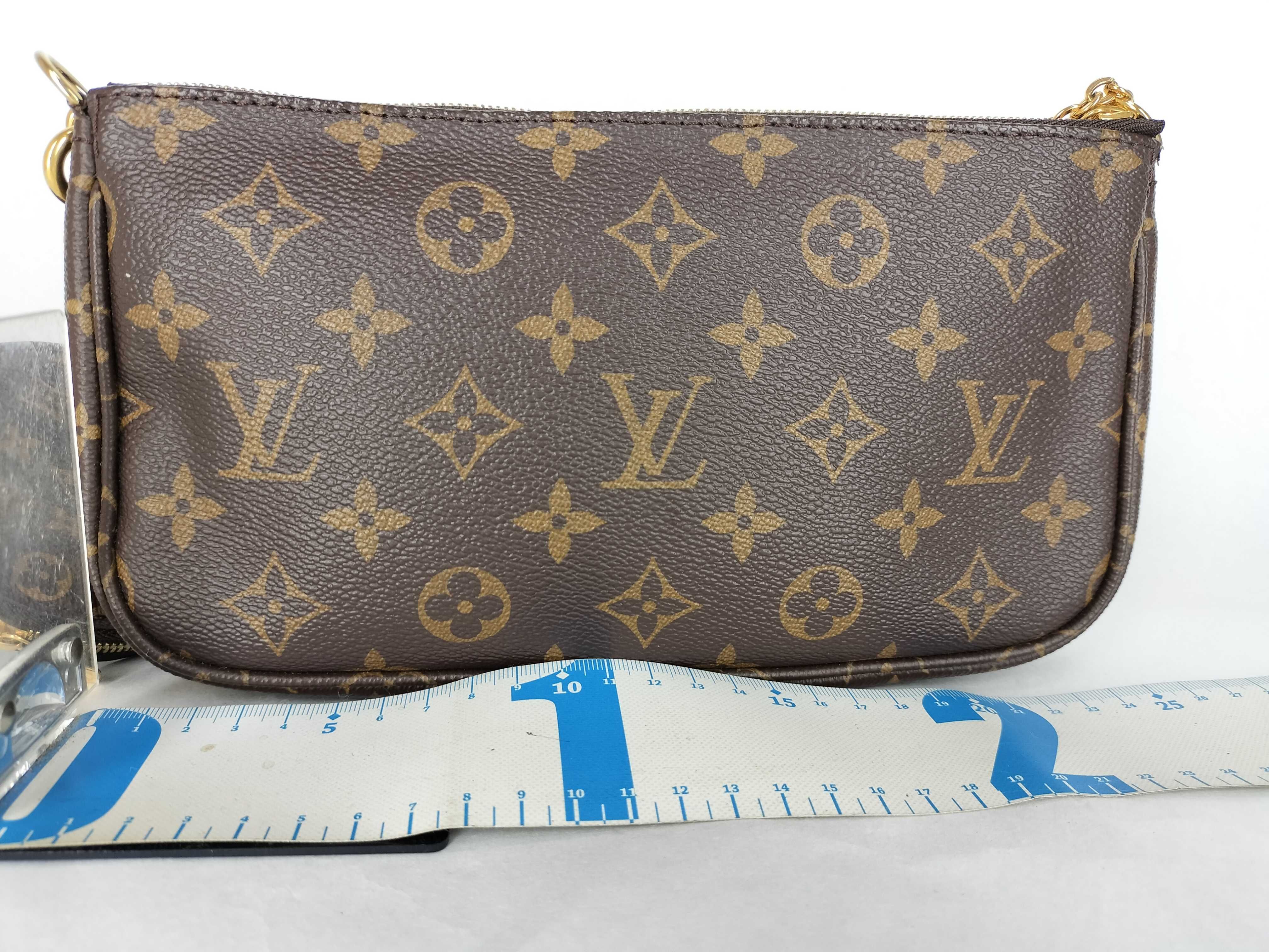 Monogram Louis Vuitton Shoulder Bag Monogram Multipochette Accessoires RFID M44813 CA5210 Shoulder Bag — view 2