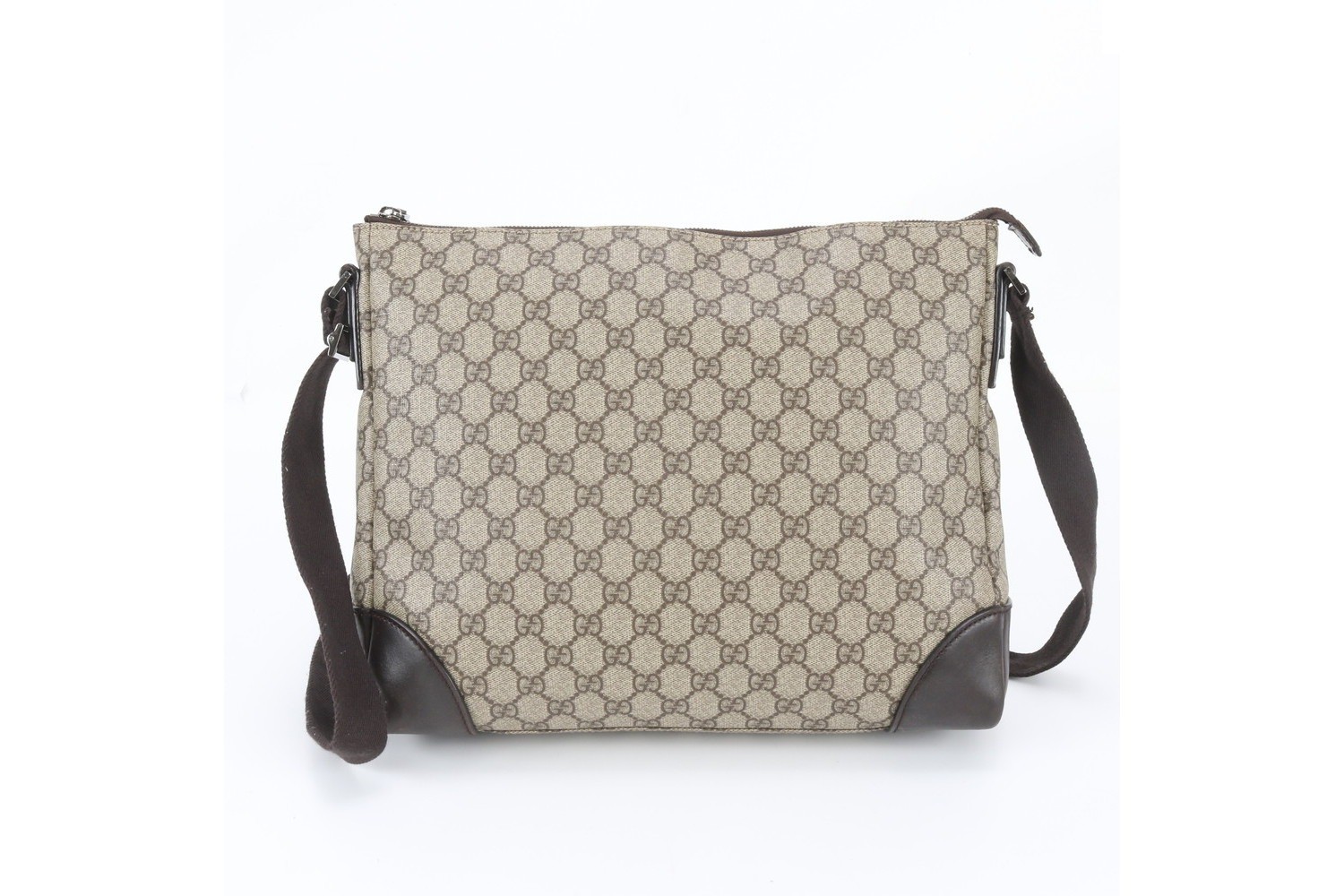 GG Supreme 110054 Leather Shoulder Bag (Crossbody) — view 3