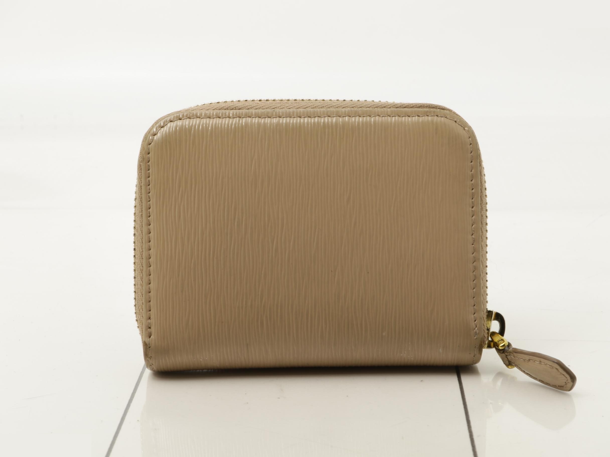 Coin case, round zip — view 2