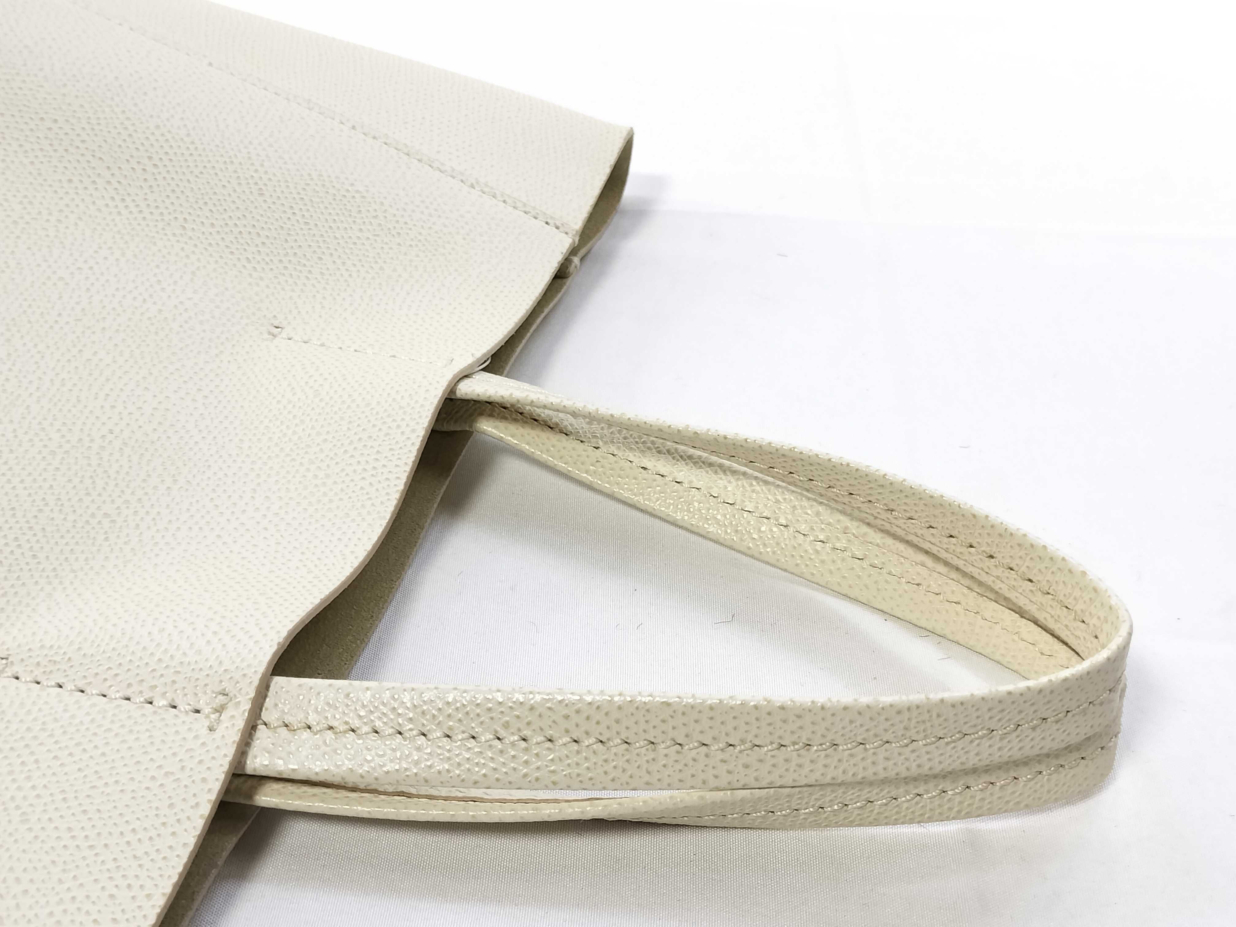 Vertical Cabas White 2-Way Tote Bag — view 3
