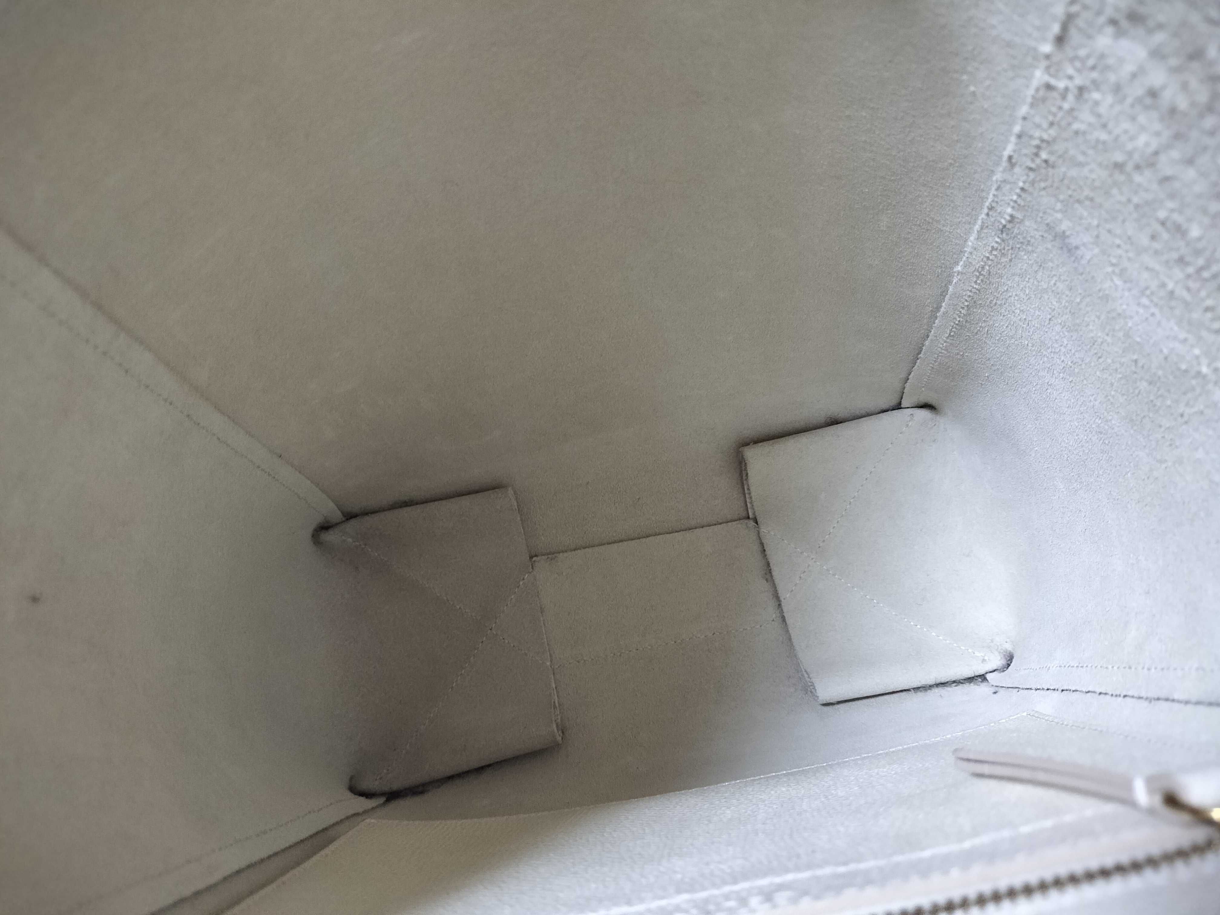 Vertical Cabas White 2-Way Tote Bag — view 9