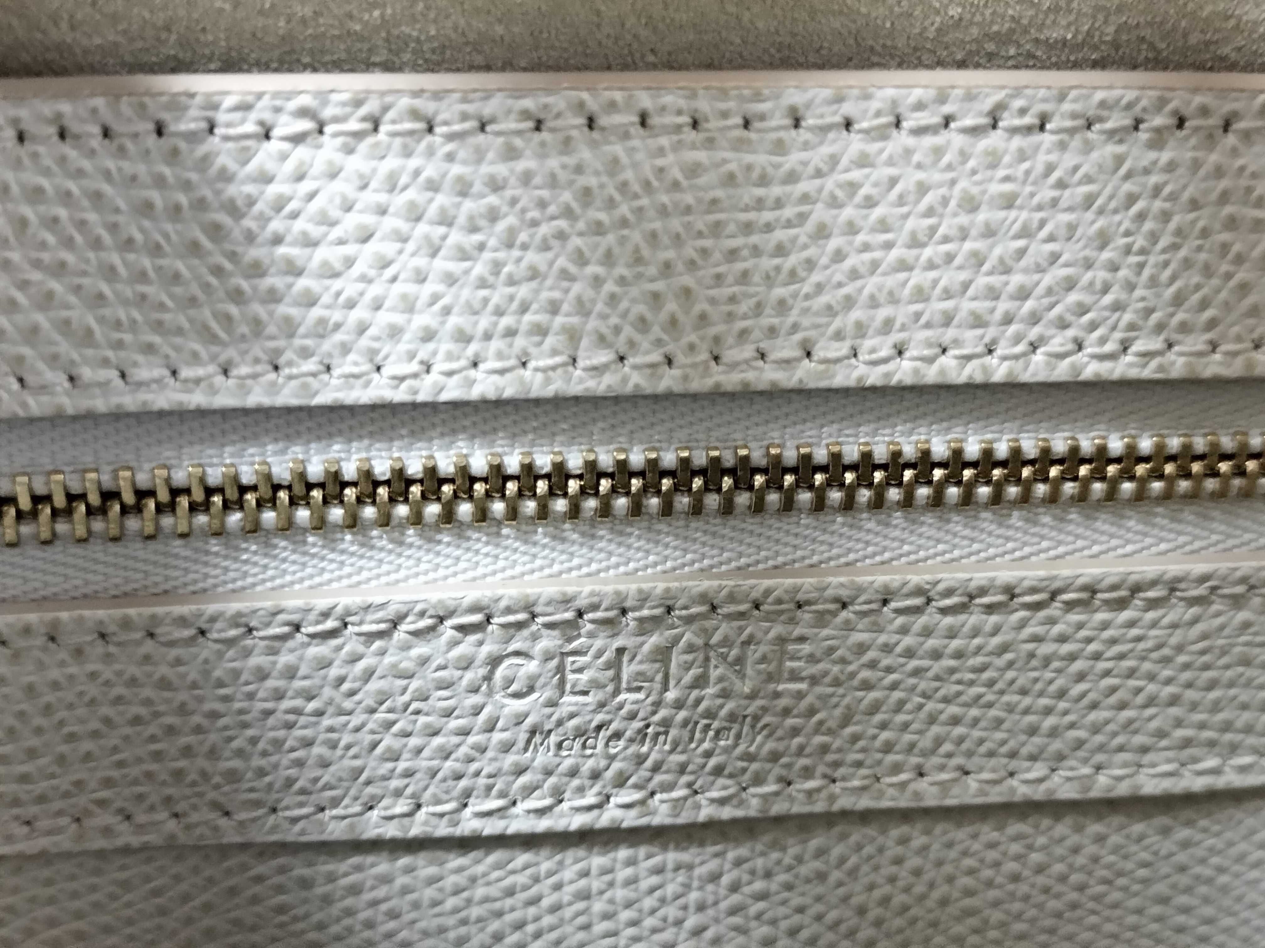 Vertical Cabas White 2-Way Tote Bag — view 10