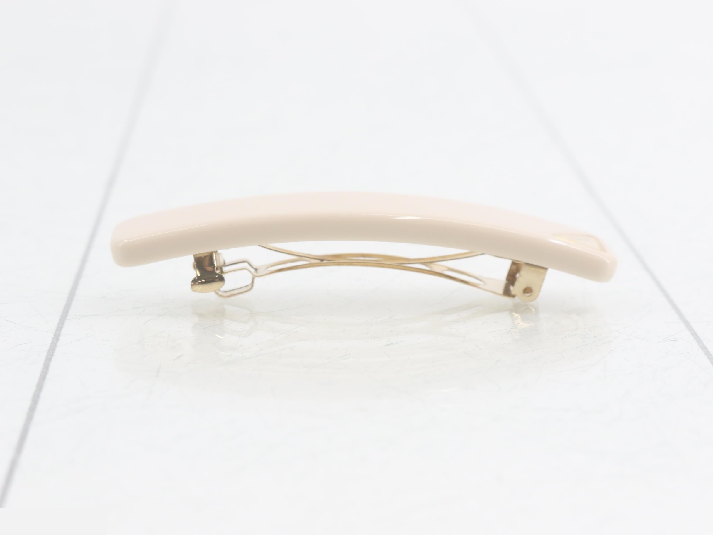 1IF134 Logo Barrette Beige — view 3