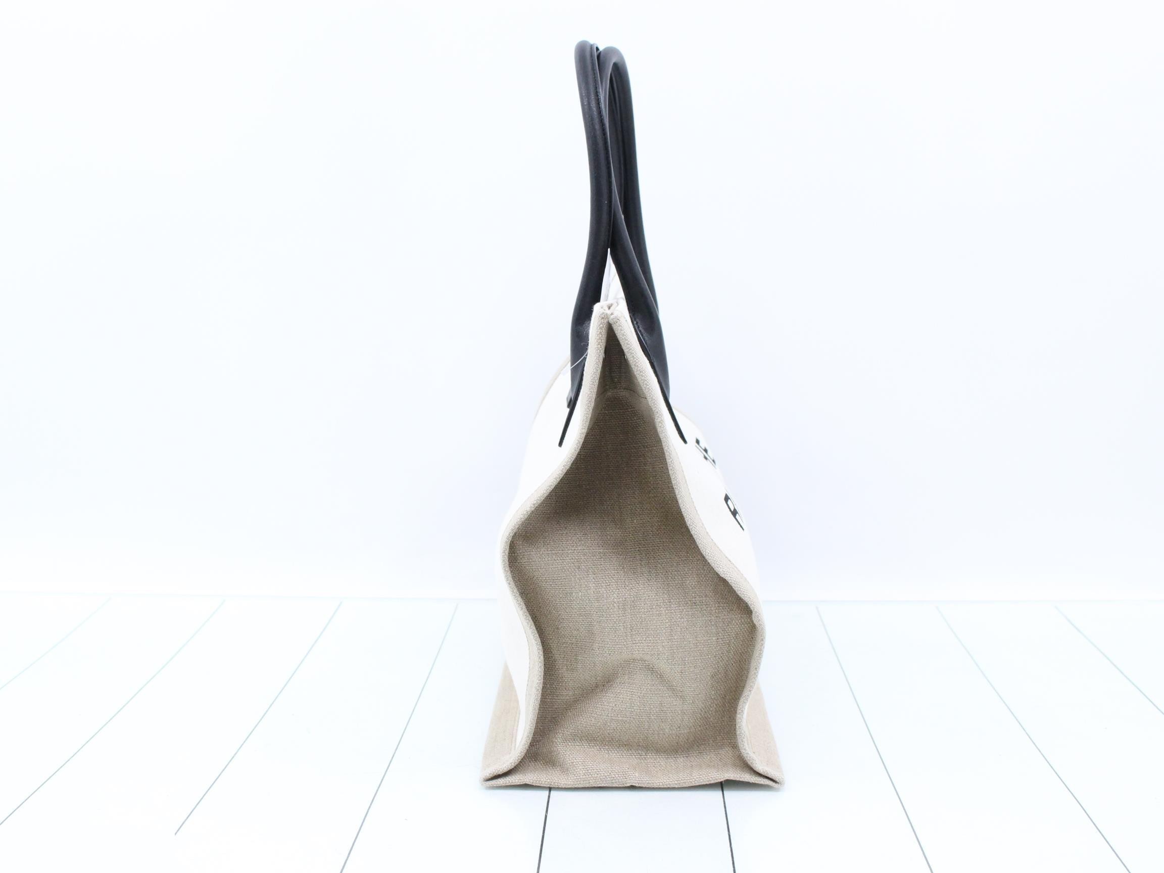 Rive Gauche Tote Bag, Unused, Stored, Beige — view 4