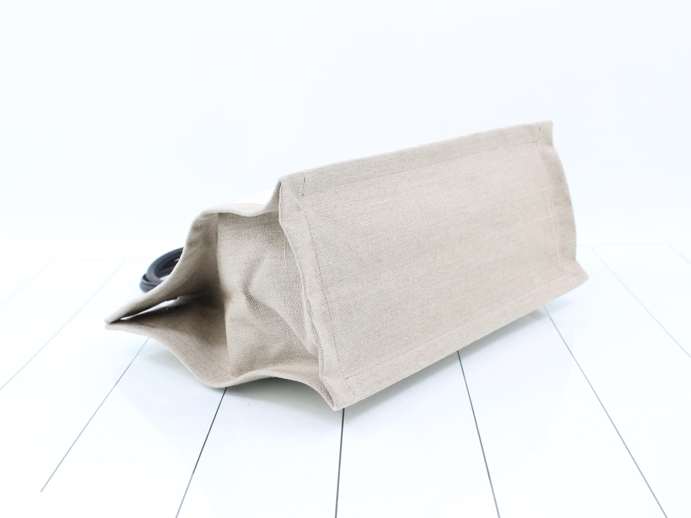 Rive Gauche Tote Bag, Unused, Stored, Beige — view 5