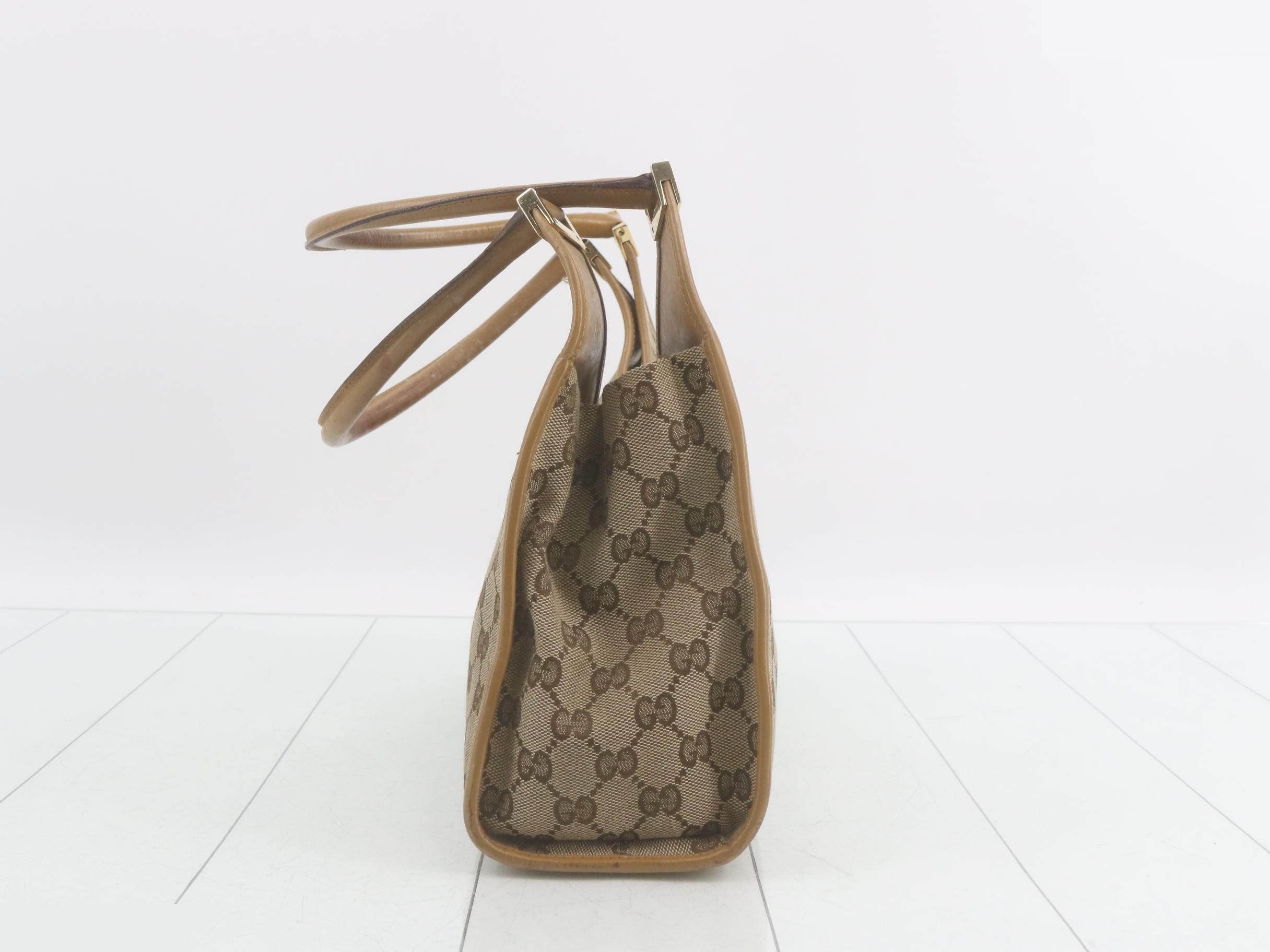 GG Canvas Handbag — view 3