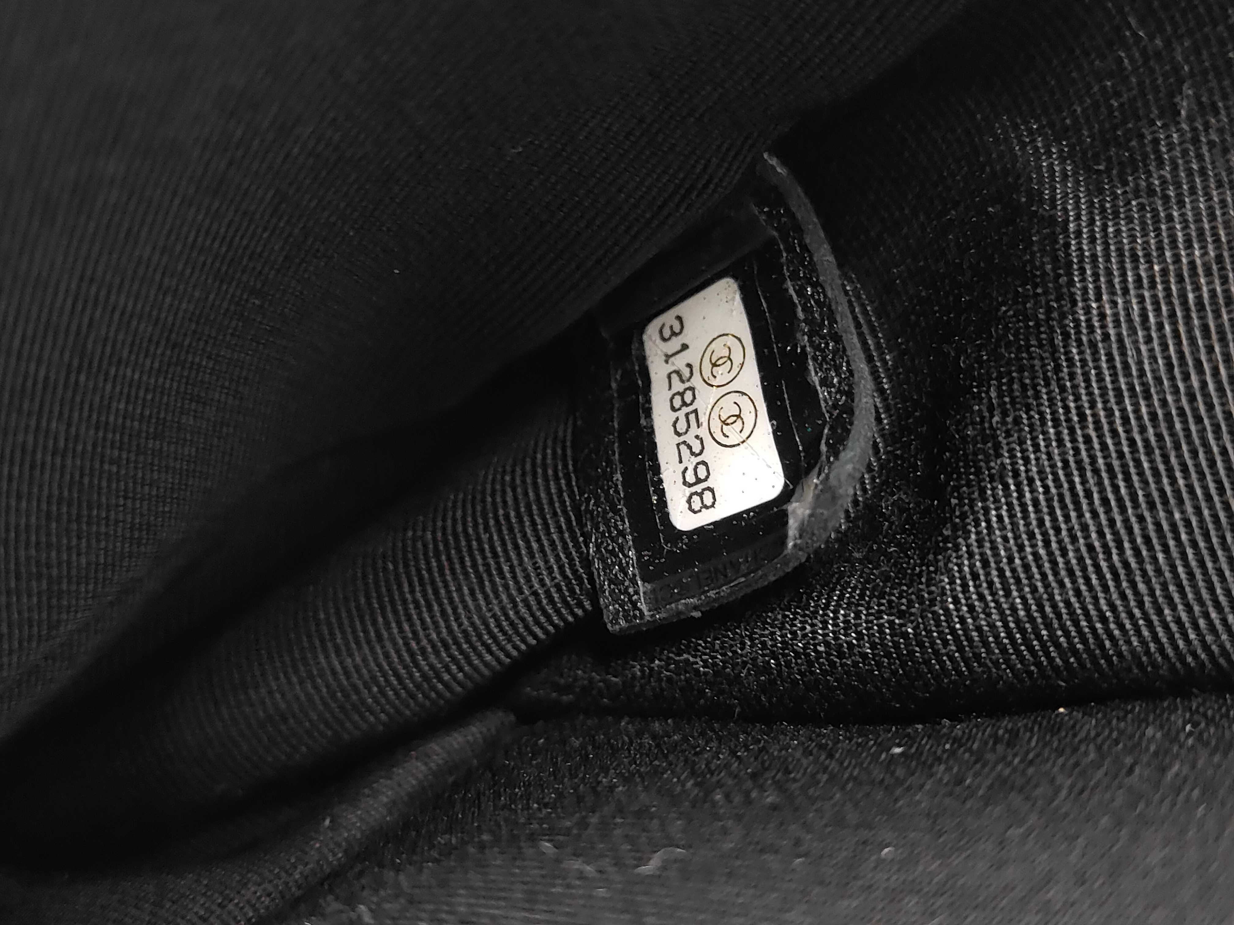 Boy Chanel Chain Shoulder Bag, Black Caviar Leather, Gold Hardware. — view 10