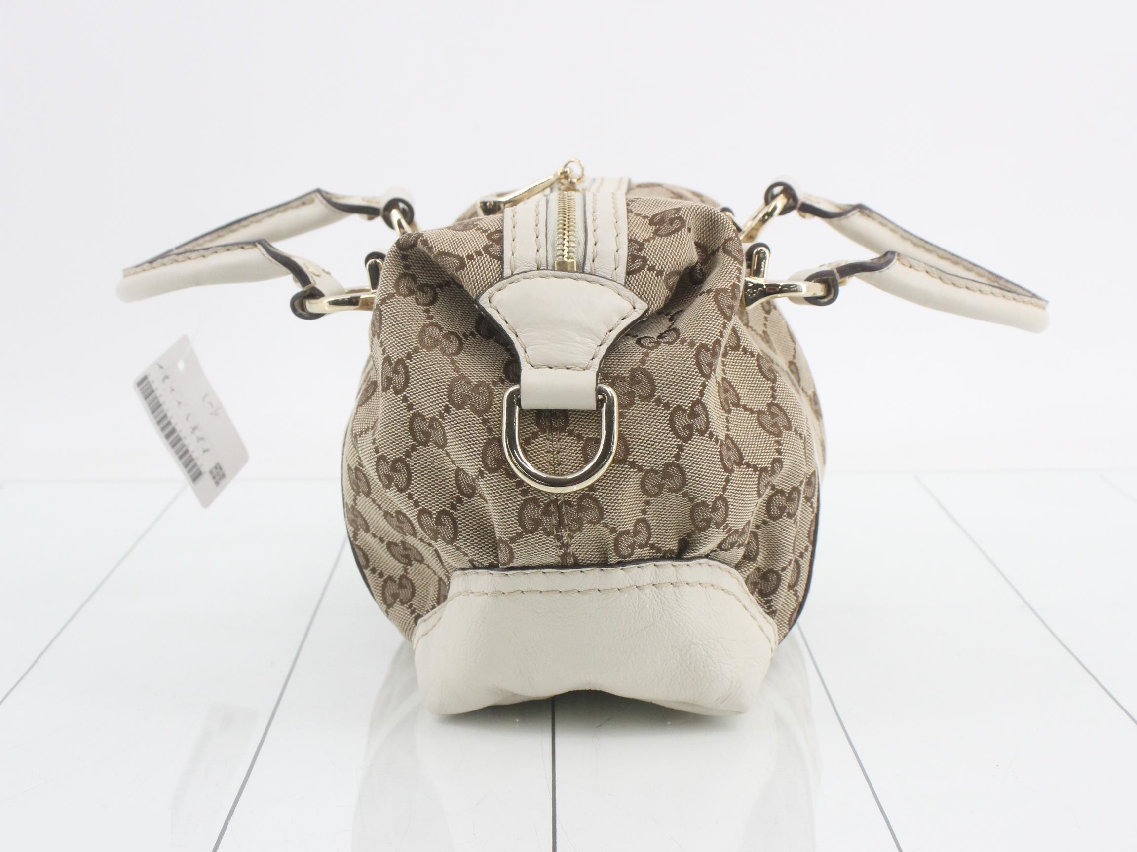 GG Canvas Horsebit Handbag — view 3