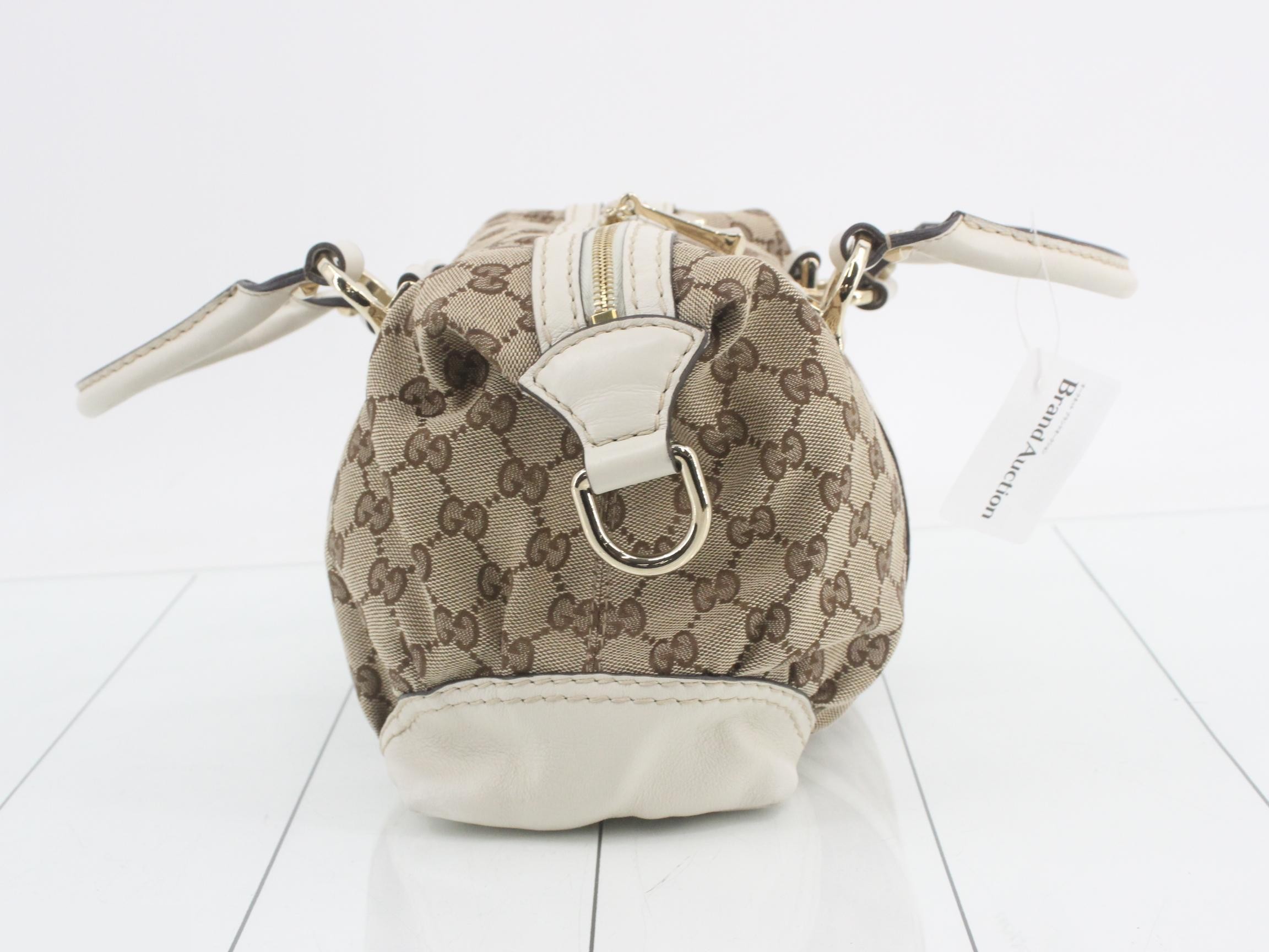 GG Canvas Horsebit Handbag — view 4