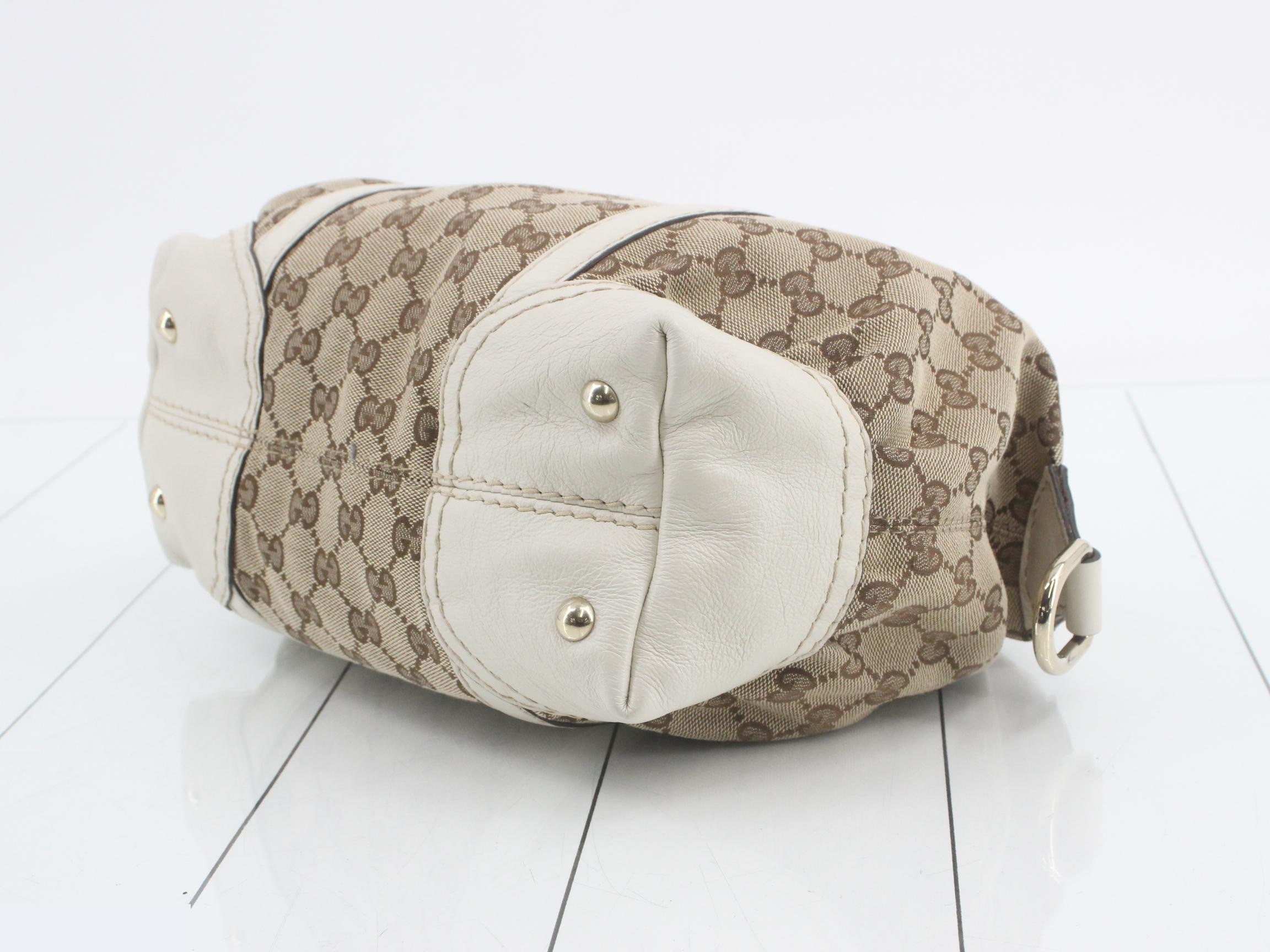 GG Canvas Horsebit Handbag — view 6