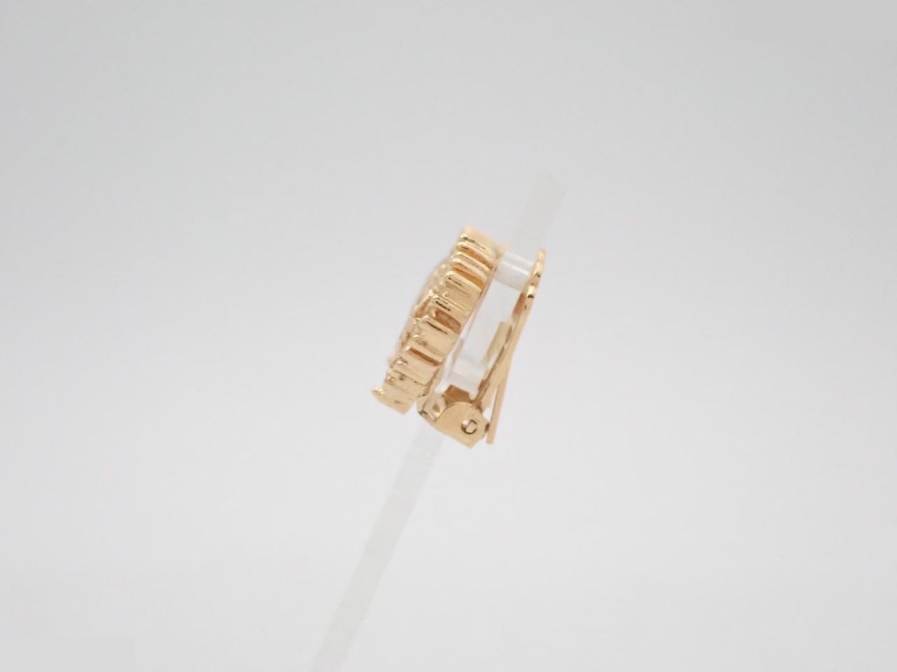 Gold earrings — view 3