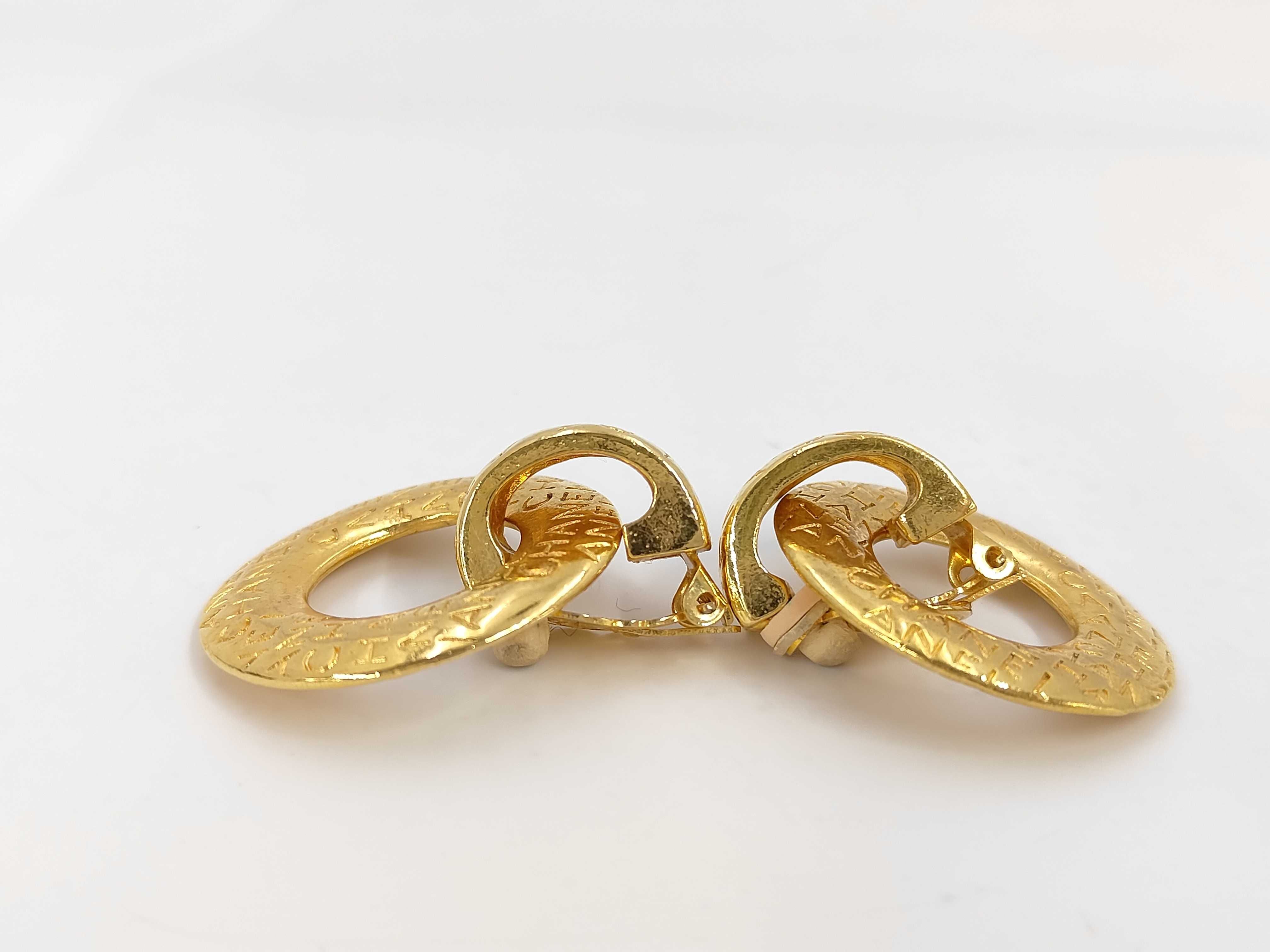 earrings gold earrings — view 3