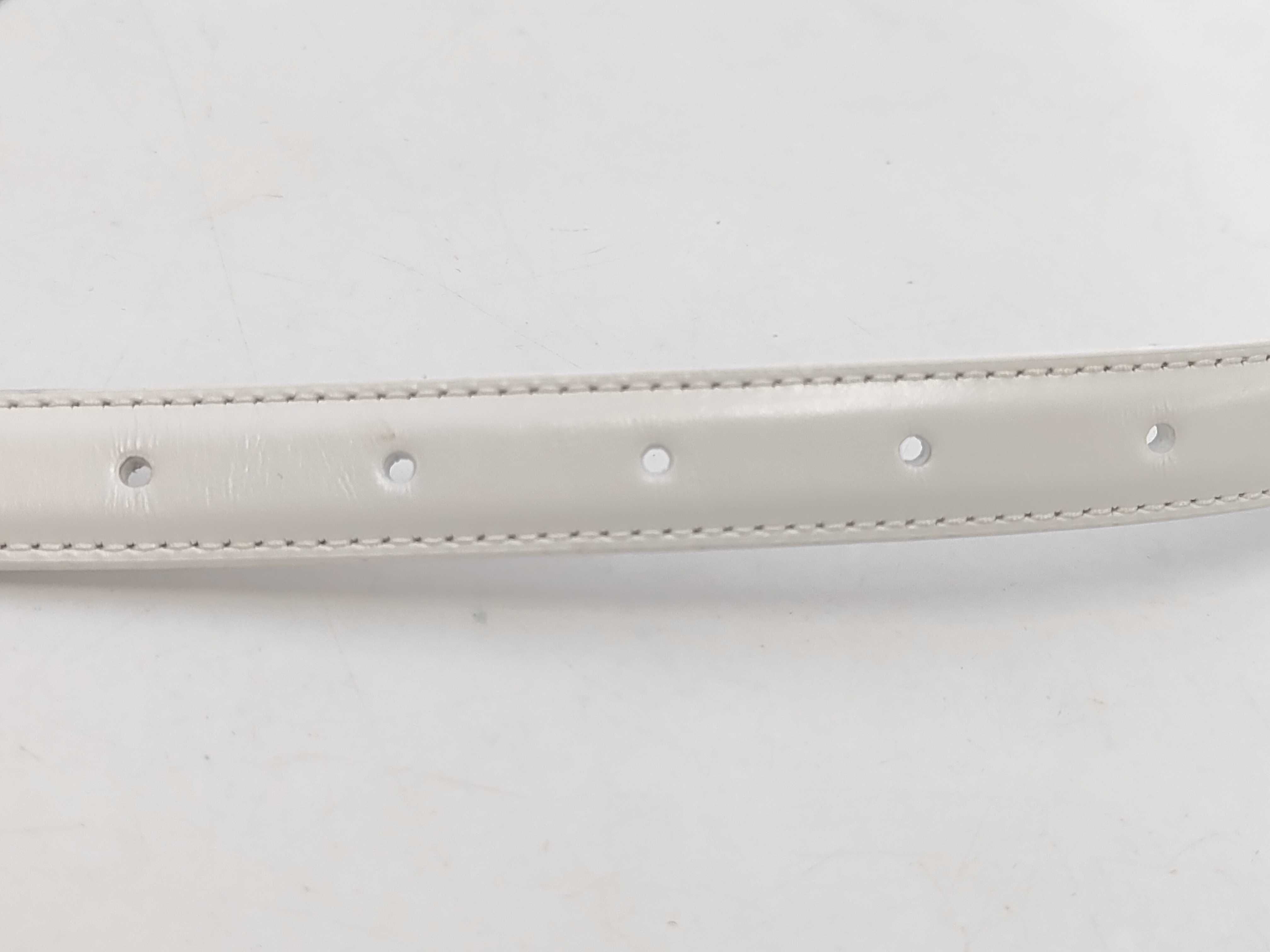 white size 80 belt — view 6