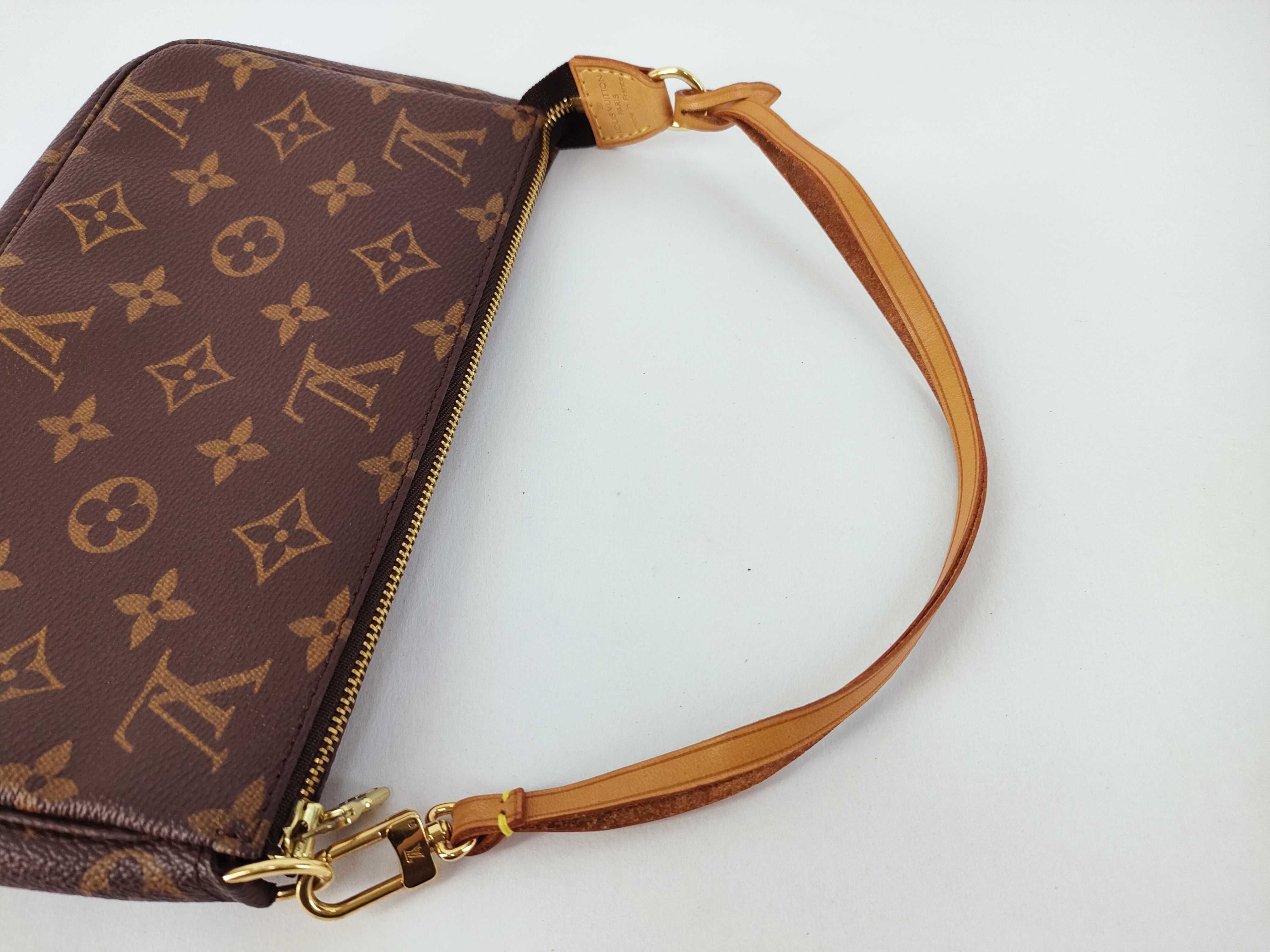 Monogram Louis Vuitton Monogram Pochette Accessory Pouch — view 3