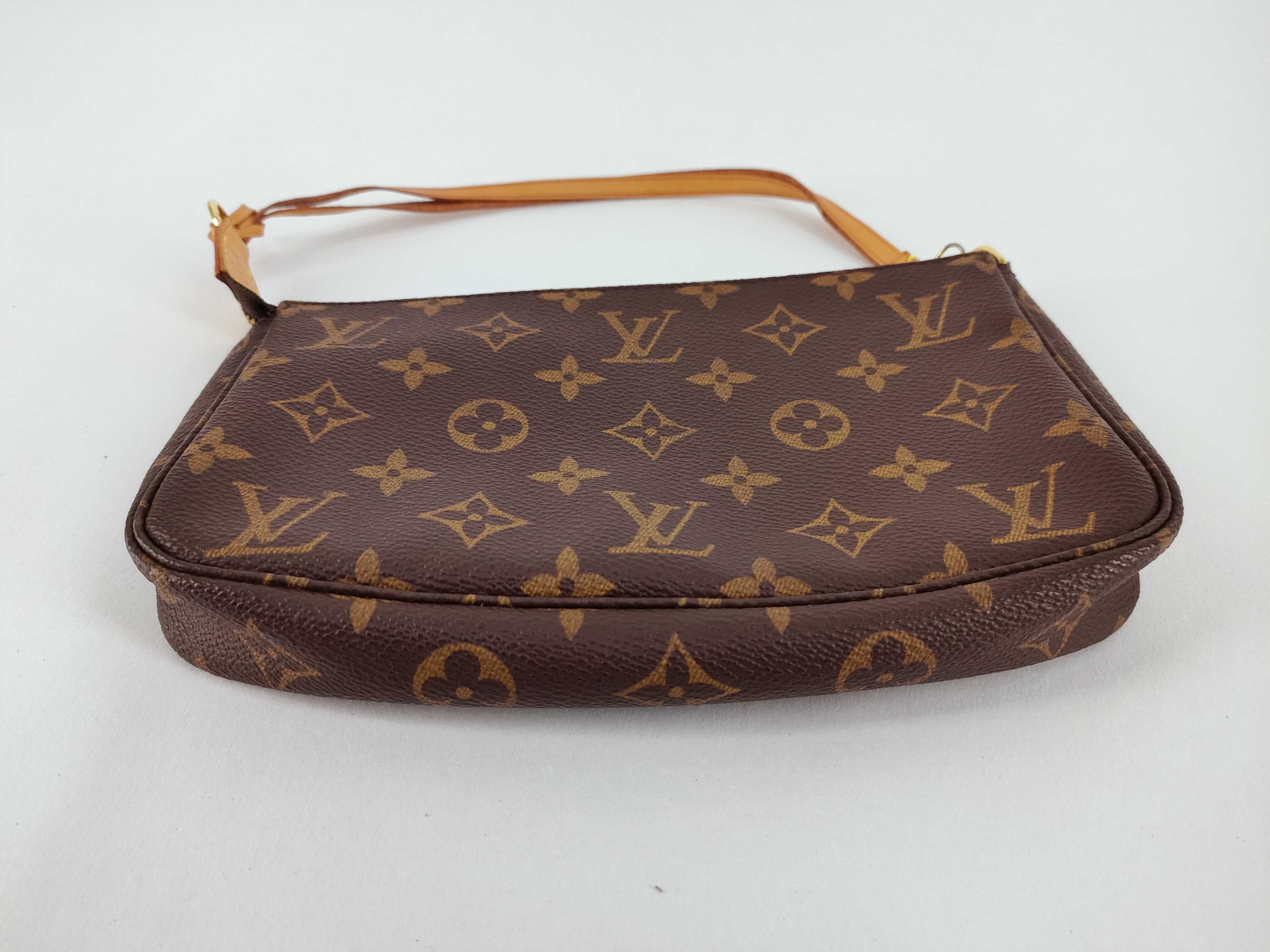 Monogram Louis Vuitton Monogram Pochette Accessory Pouch — view 8