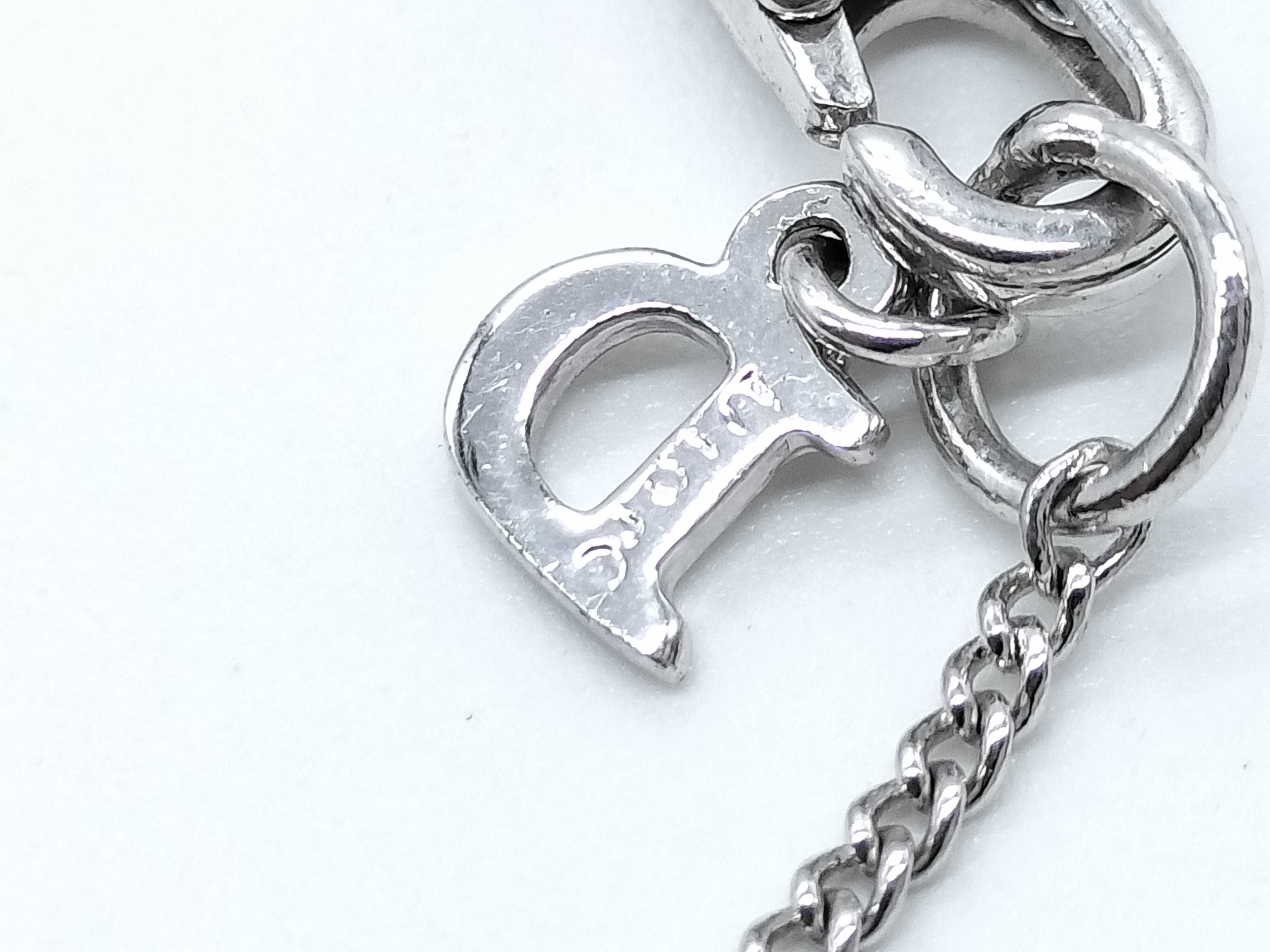 couture logo plate necklace — view 5