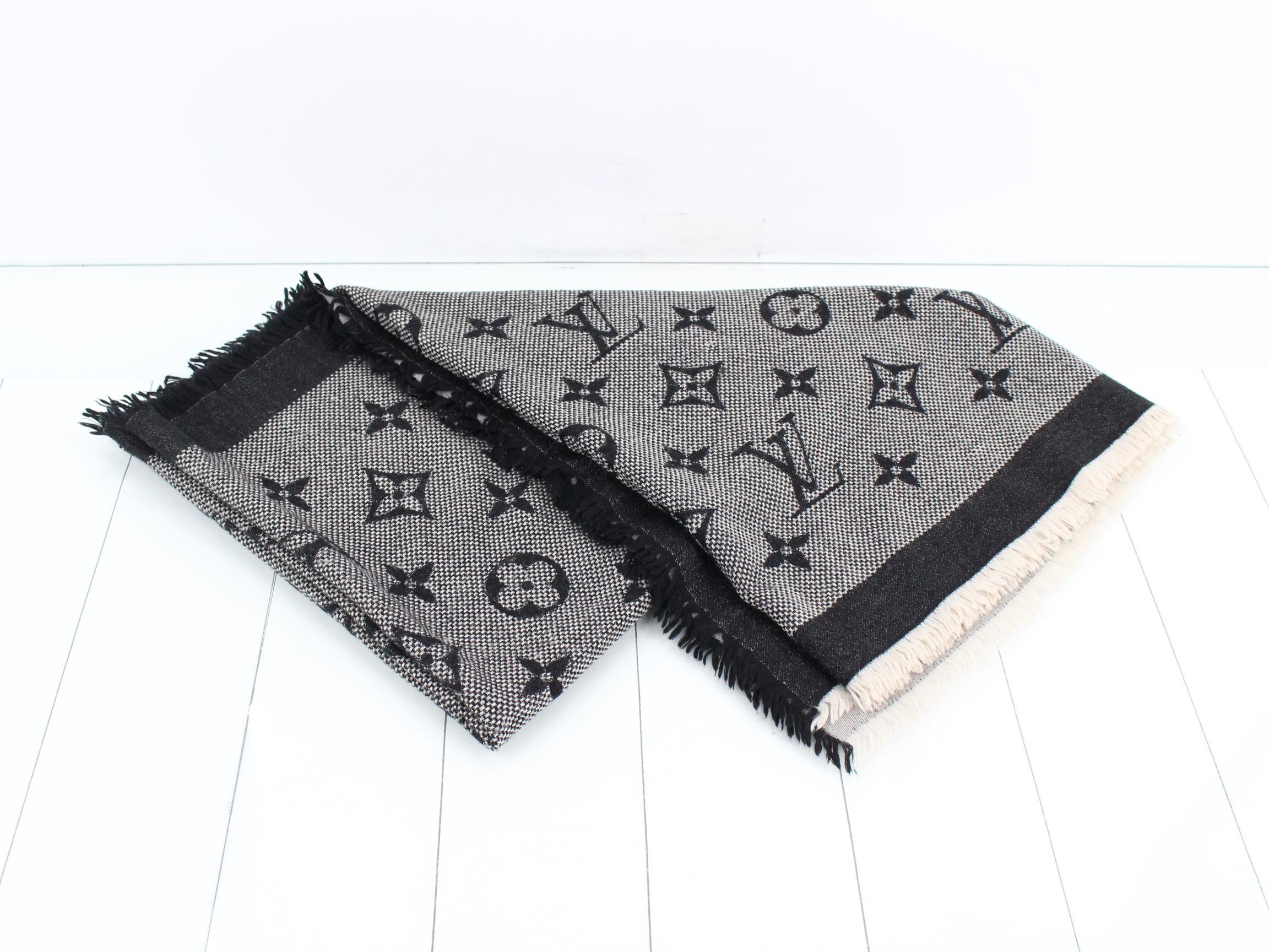 Monogram Scarf — view 3