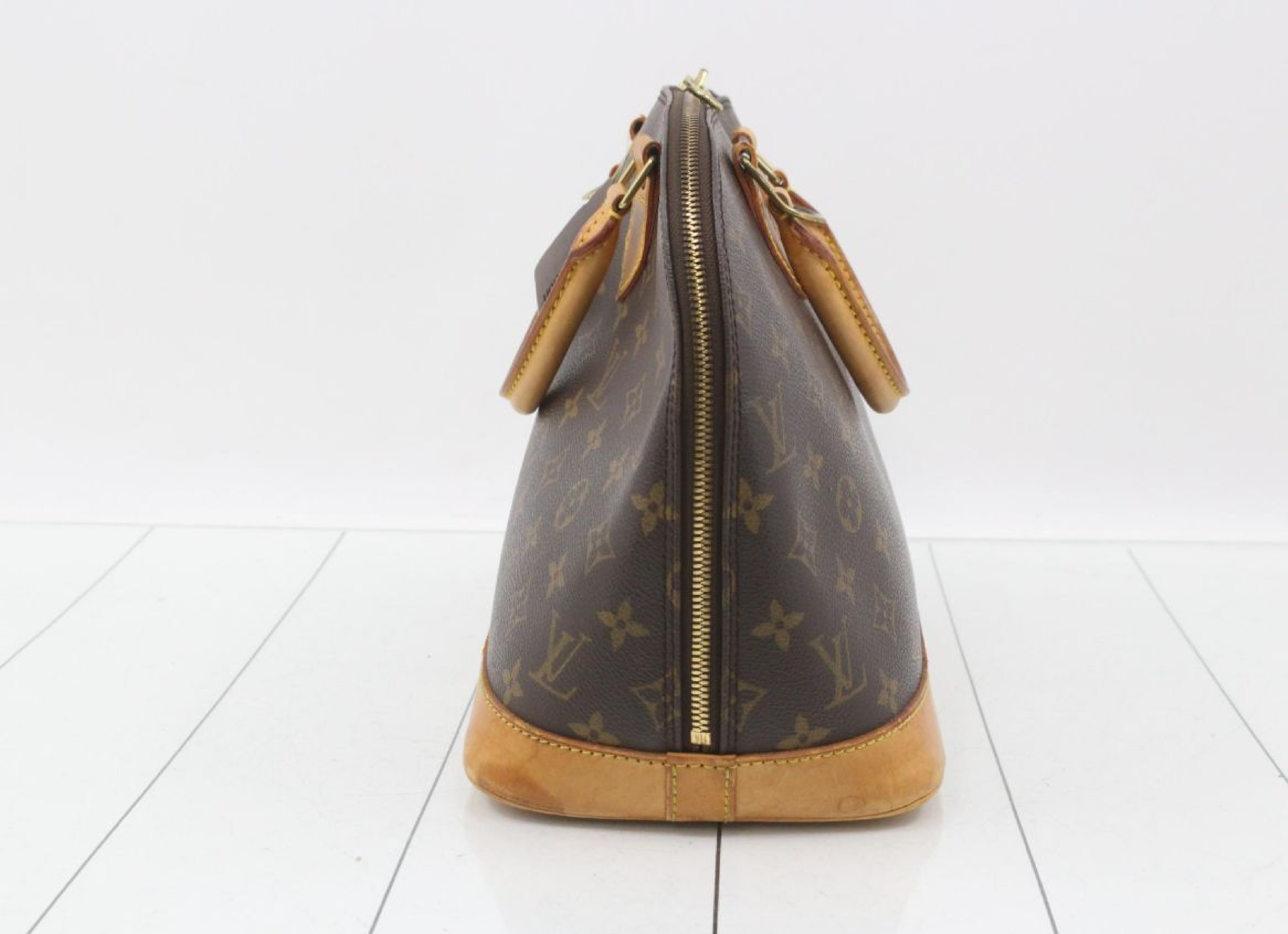 Monogram Alma Handbag — view 3
