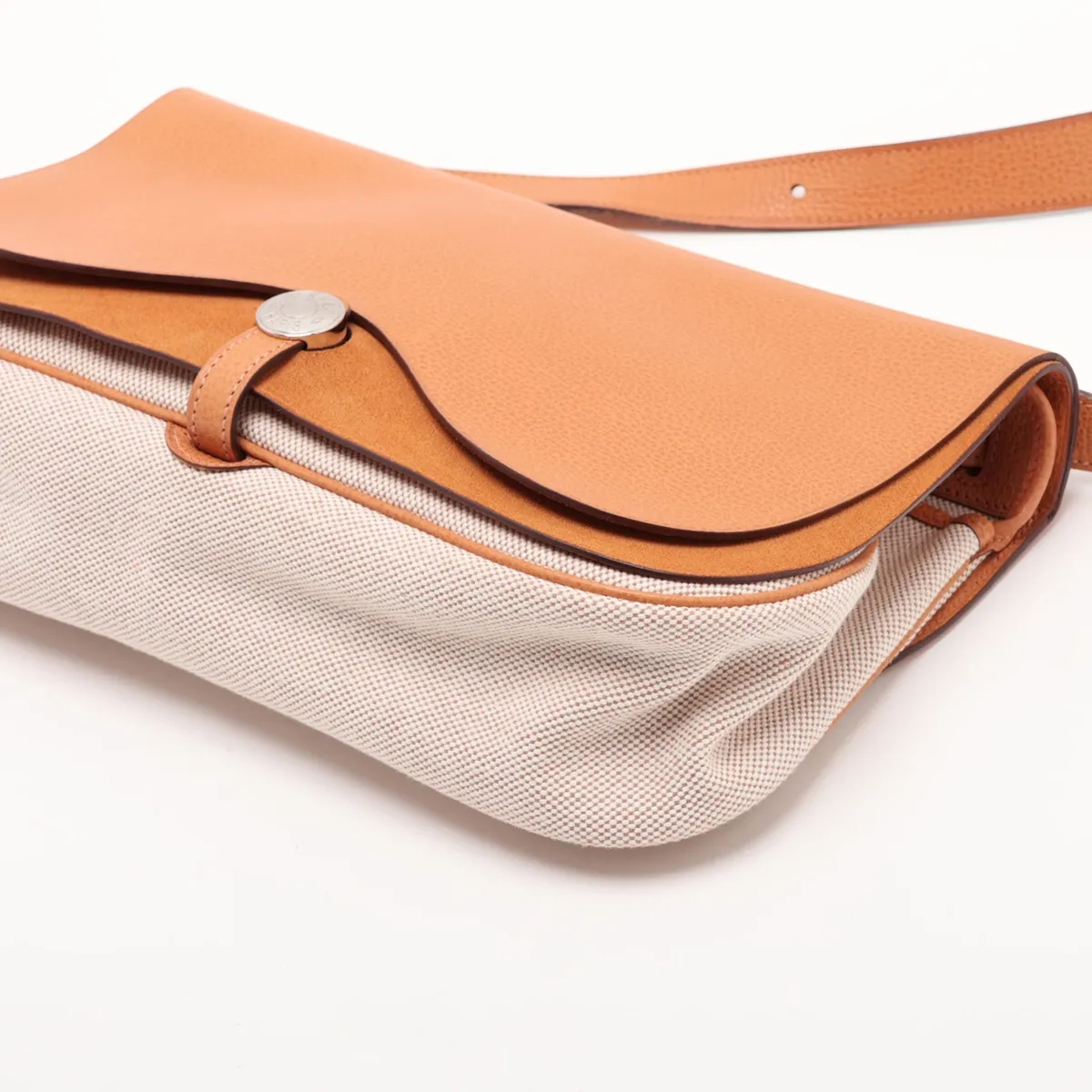 Sac Colorado MM Vache Liéger x Toile H Beige Silver Hardware I: 2005 — view 3