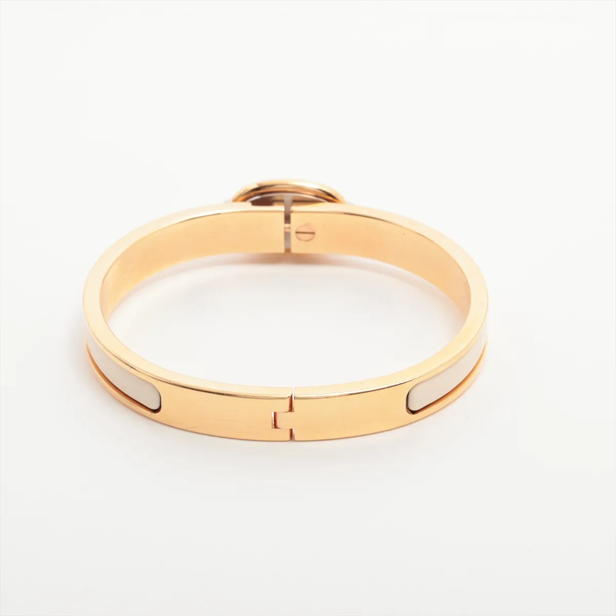 Mini Click Chaine d'Ancre FI1215 Bangle GP Gold x Ivory — view 2